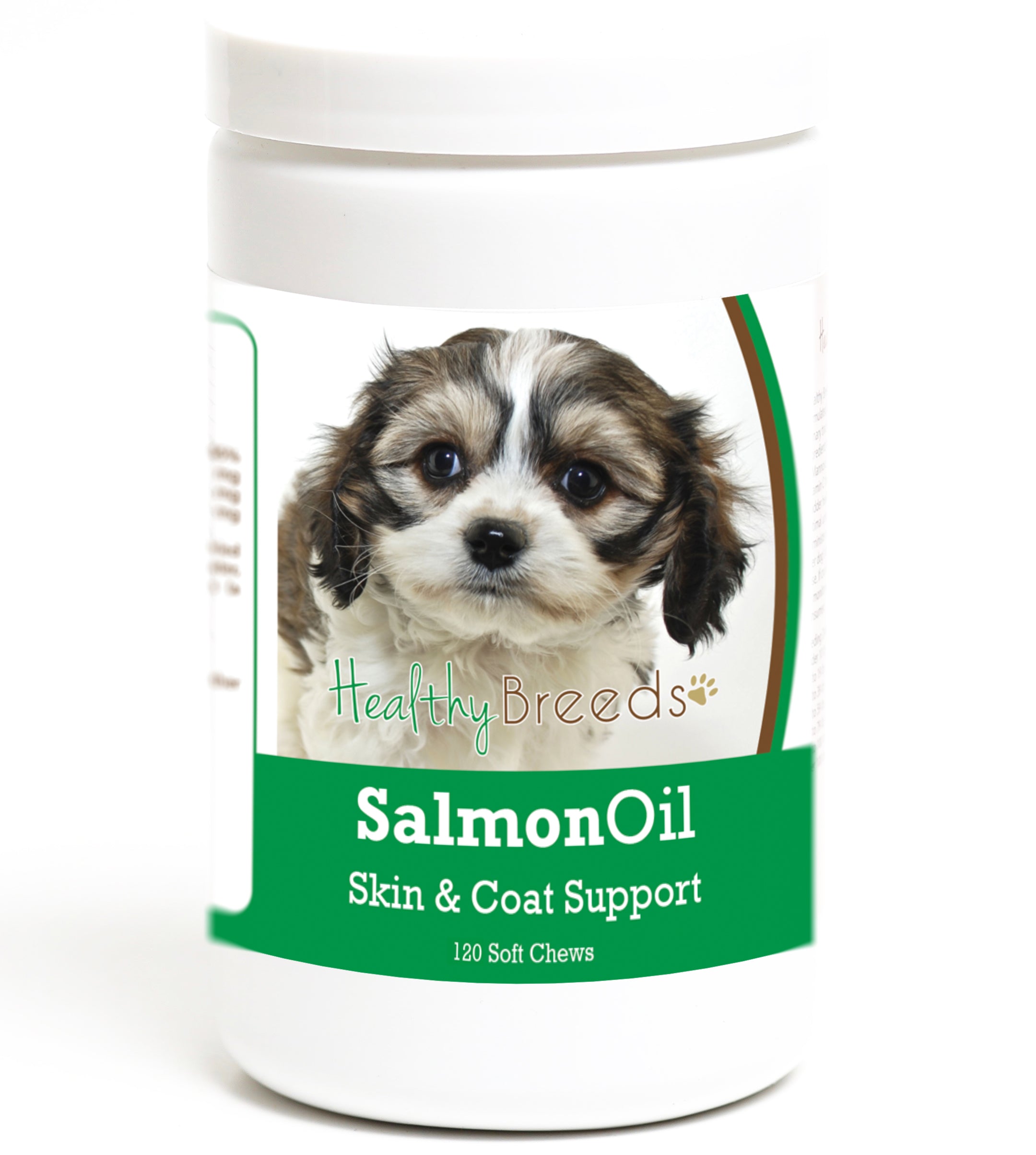 Cavachon Salmon Oil Soft Chews 120 Count