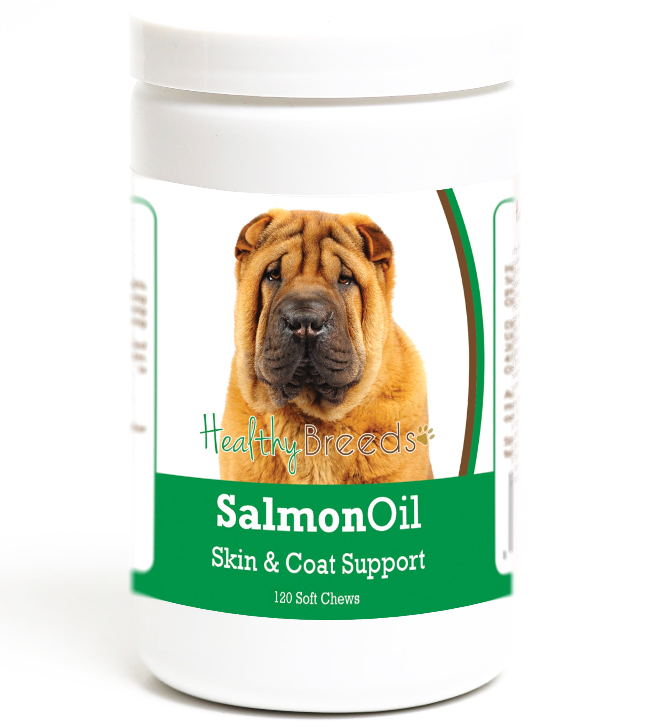 Chinese Shar Pei Salmon Oil Soft Chews 120 Count