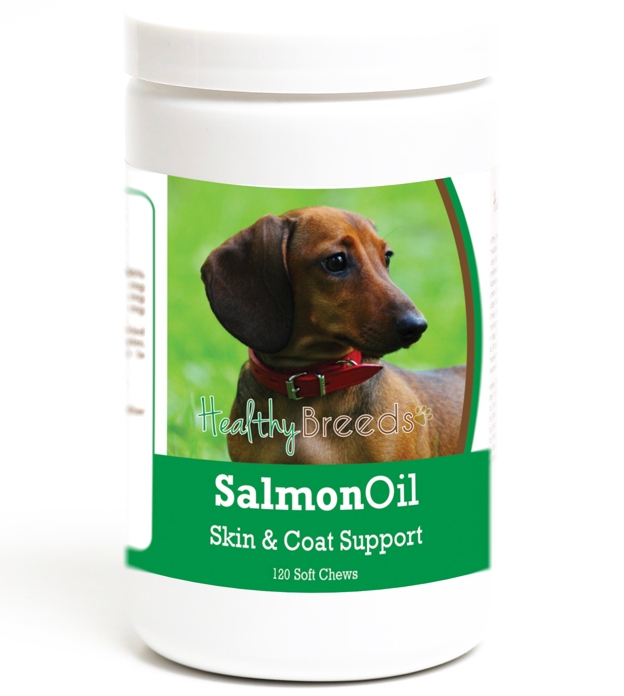 Dachshund Salmon Oil Soft Chews 120 Count