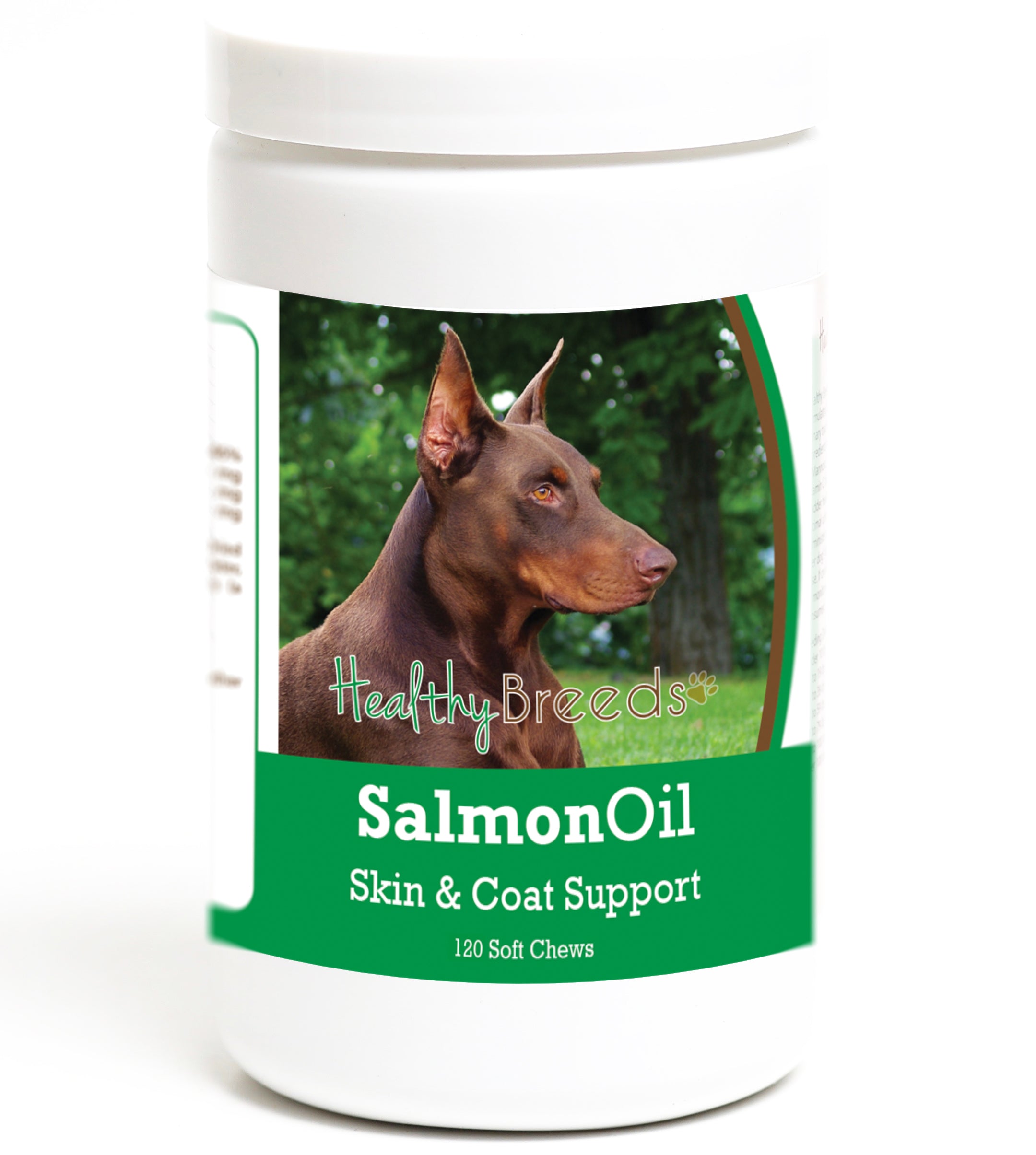 Doberman Pinscher Salmon Oil Soft Chews 120 Count