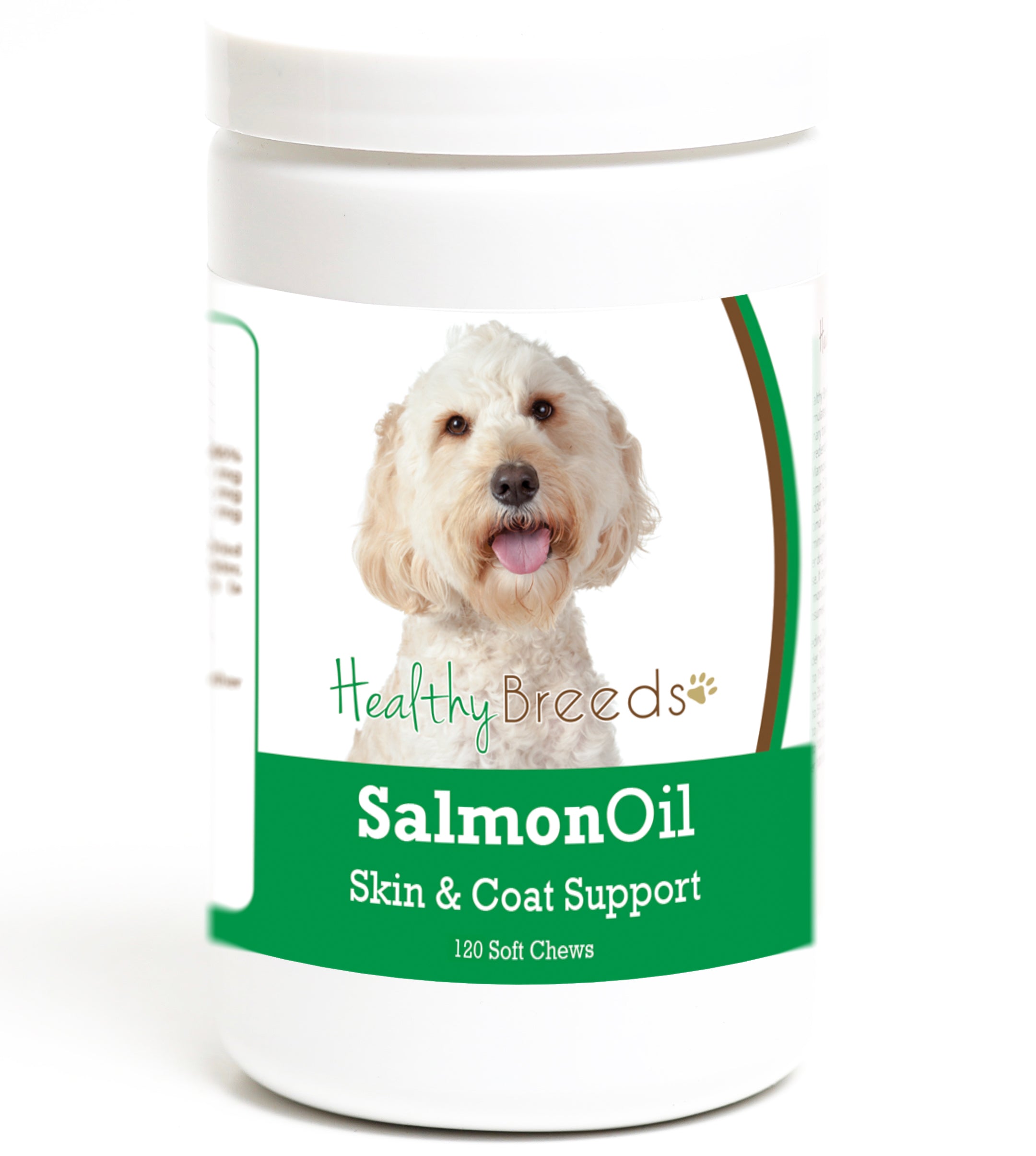 Labradoodle Salmon Oil Soft Chews 120 Count