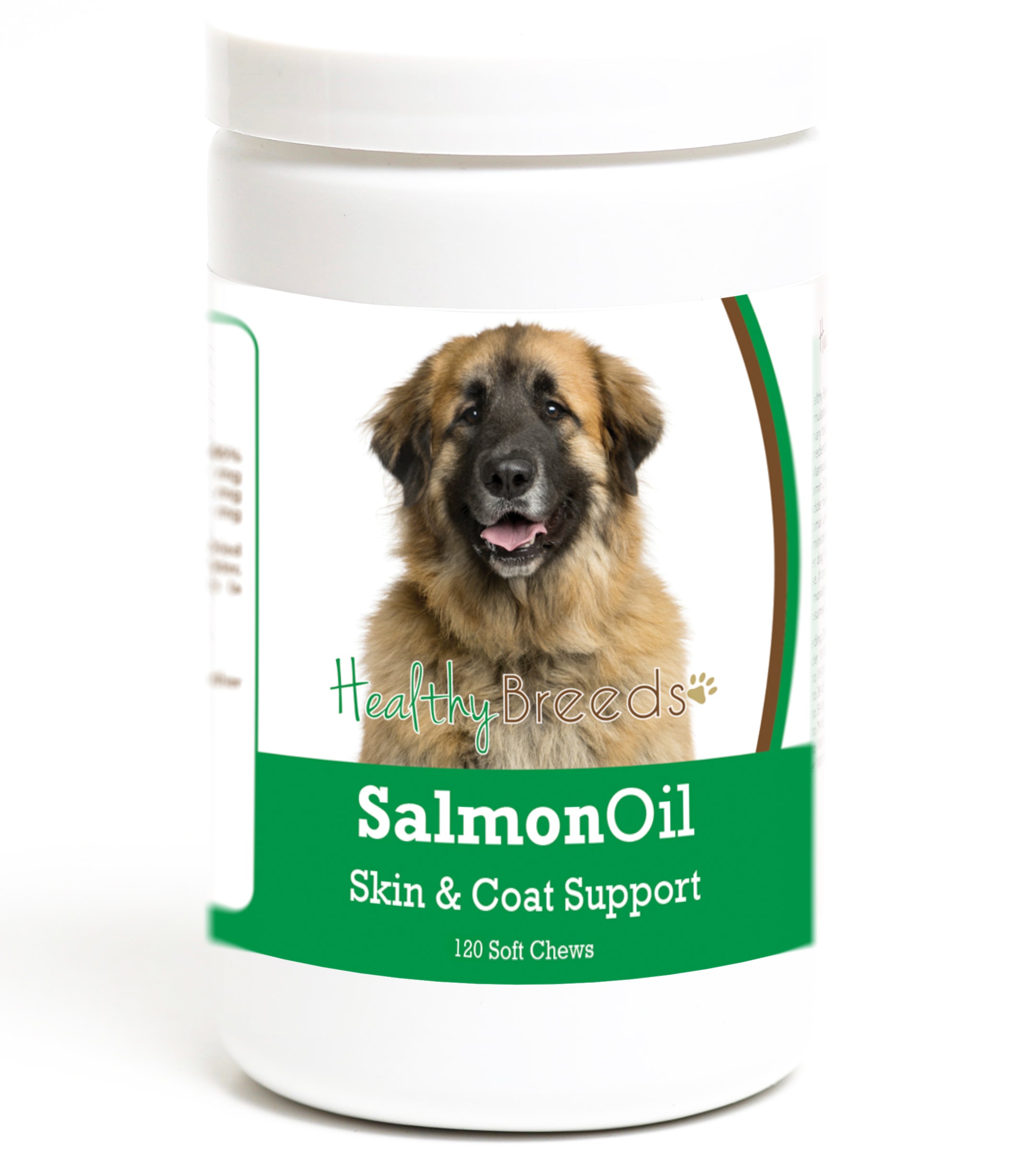 Leonberger Salmon Oil Soft Chews 120 Count