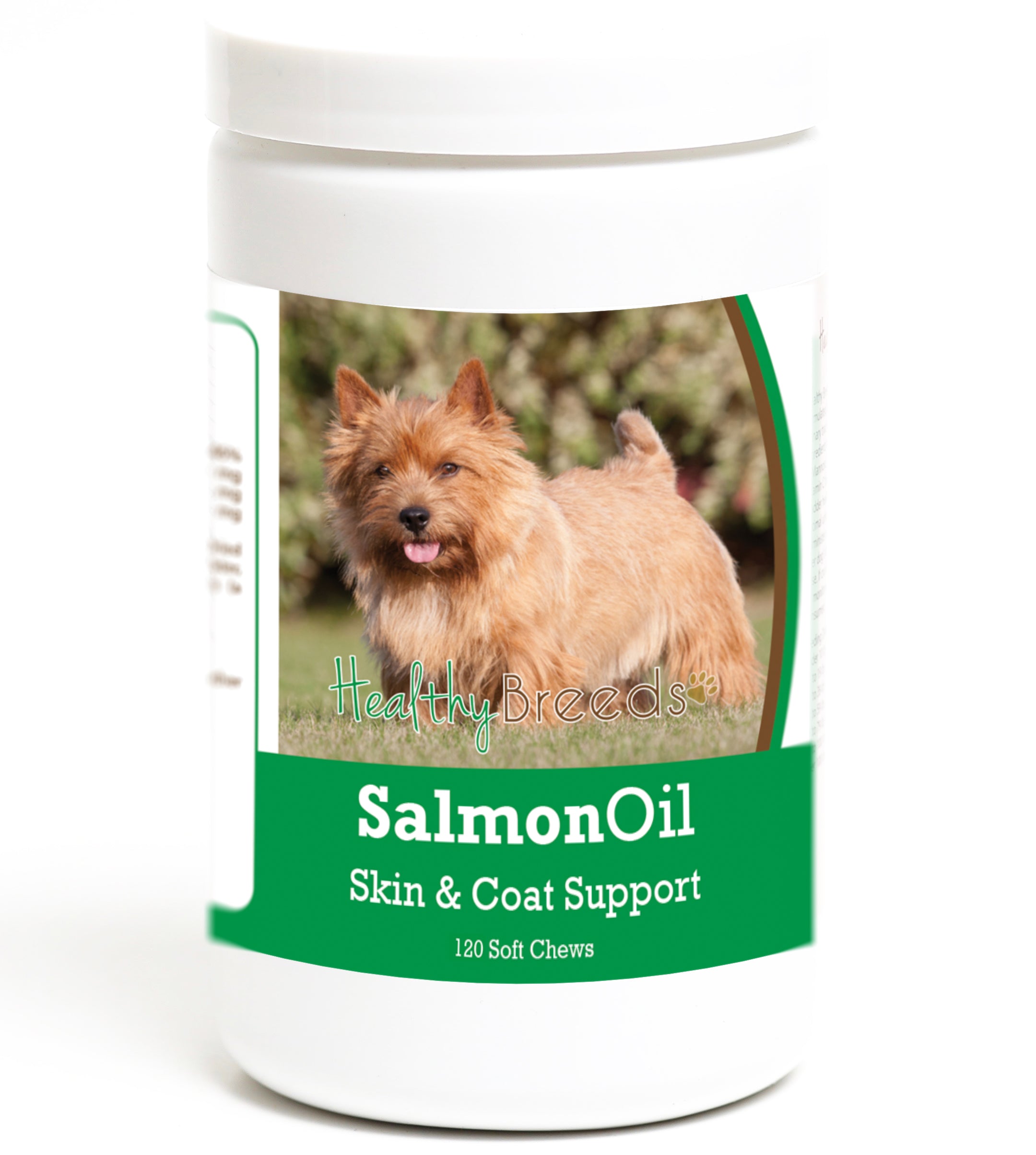 Norwich Terrier Salmon Oil Soft Chews 120 Count