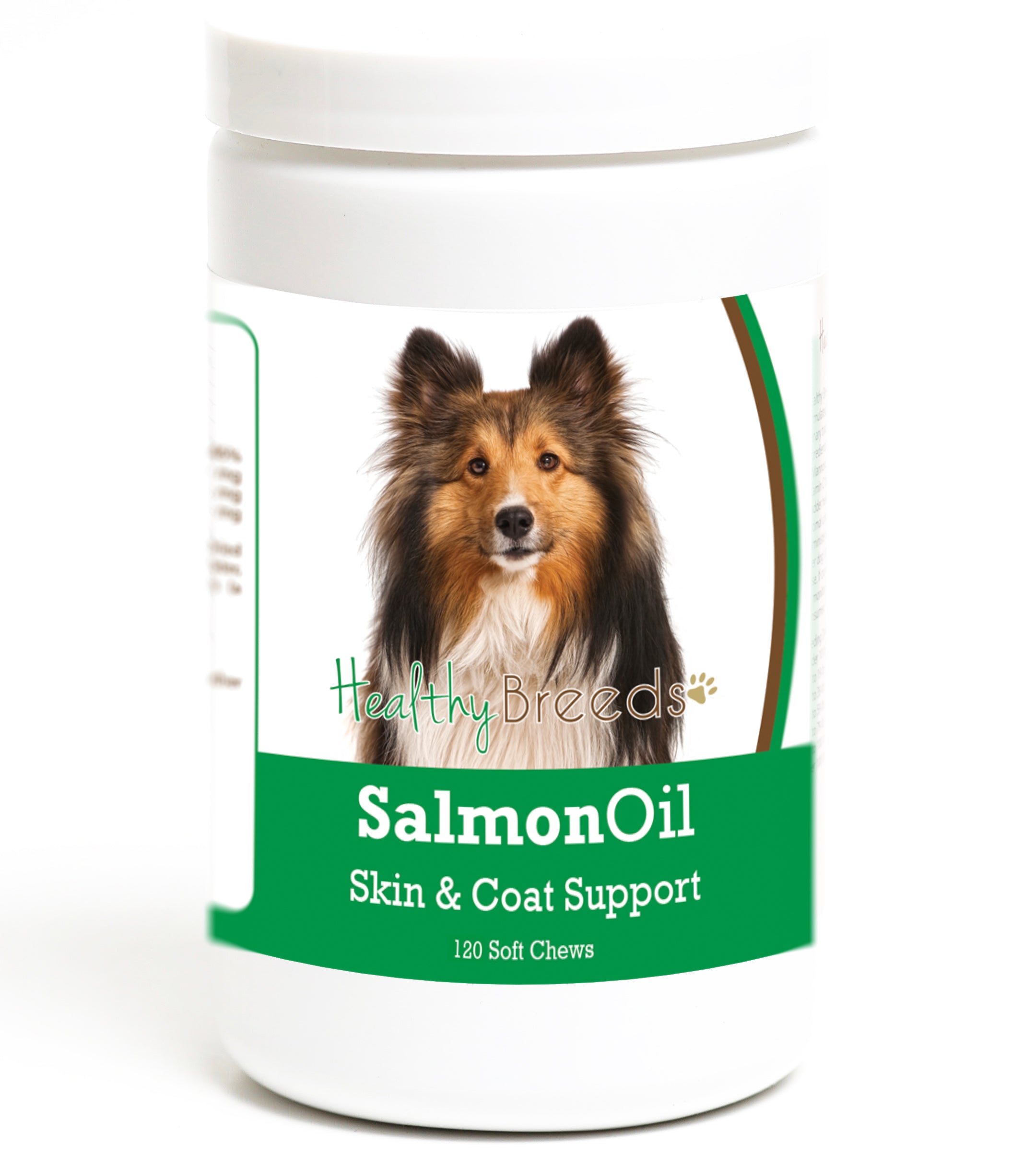 Shetland Sheepdog Salmon Oil Soft Chews 120 Count