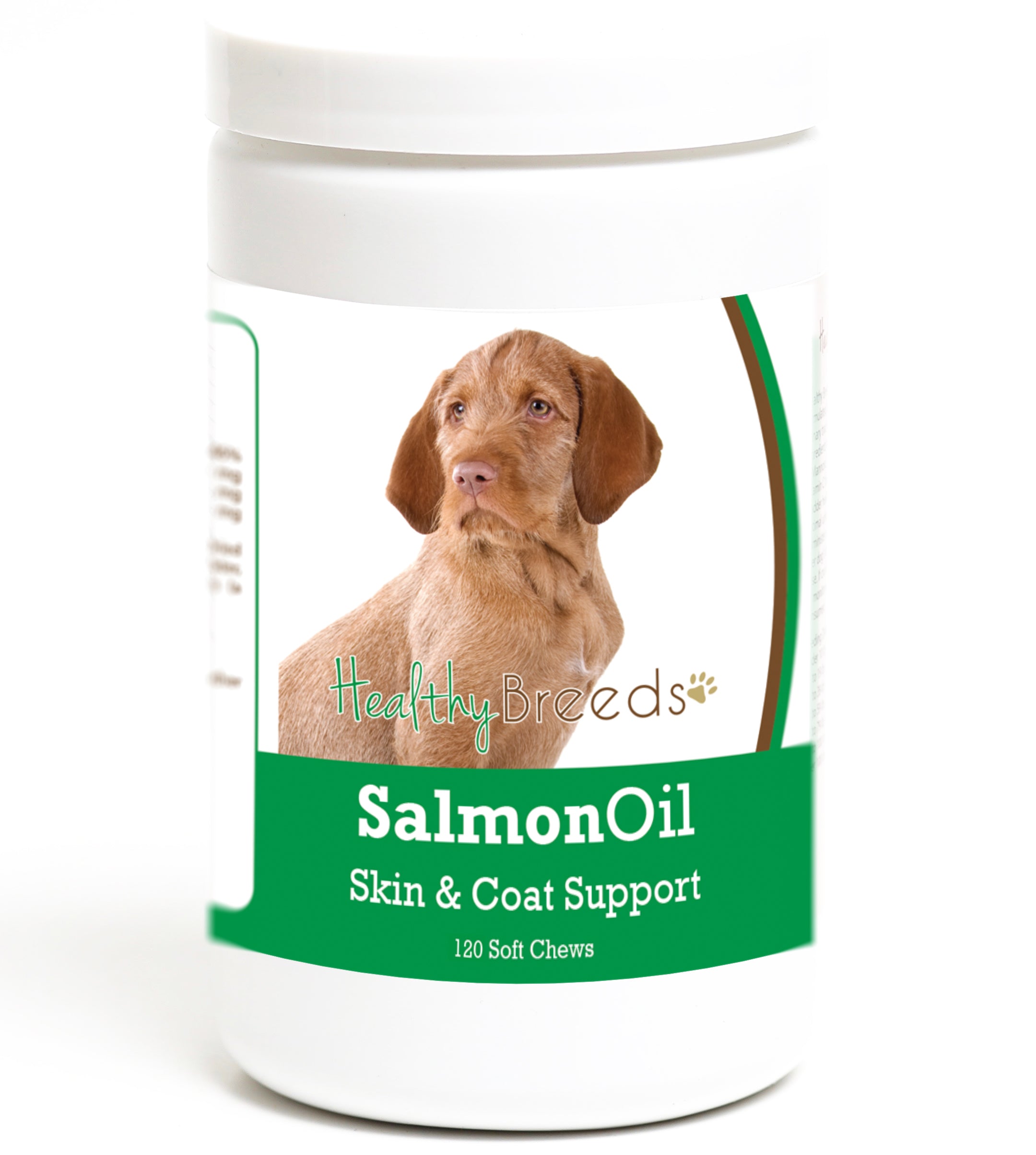 Wirehaired Vizsla Salmon Oil Soft Chews 120 Count
