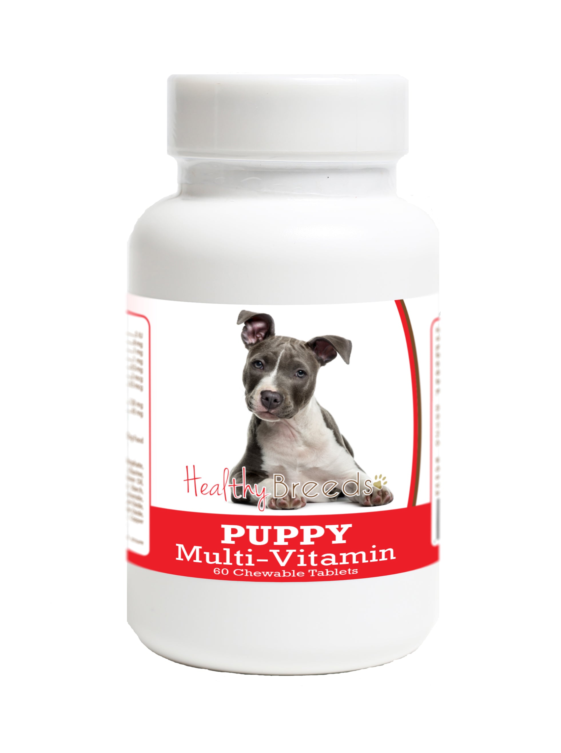 American Staffordshire Terrier Puppy Dog Multivitamin Tablet 60 Count