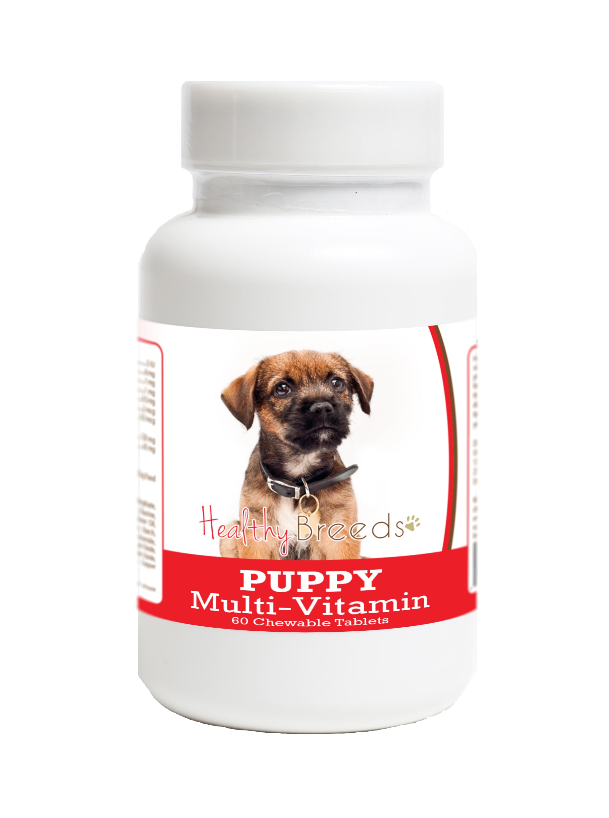 Border Terrier Puppy Dog Multivitamin Tablet 60 Count