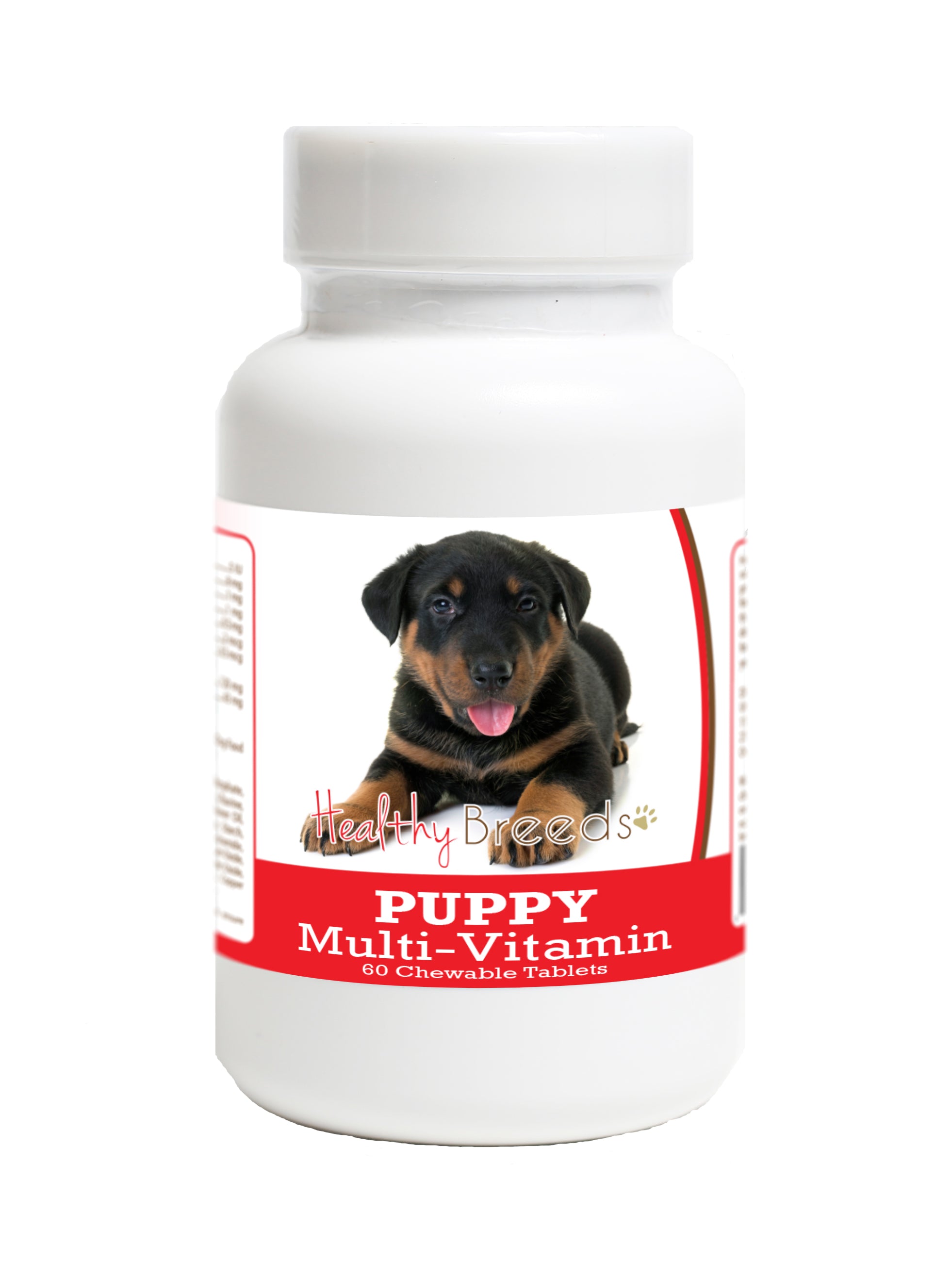 Beauceron Puppy Dog Multivitamin Tablet 60 Count