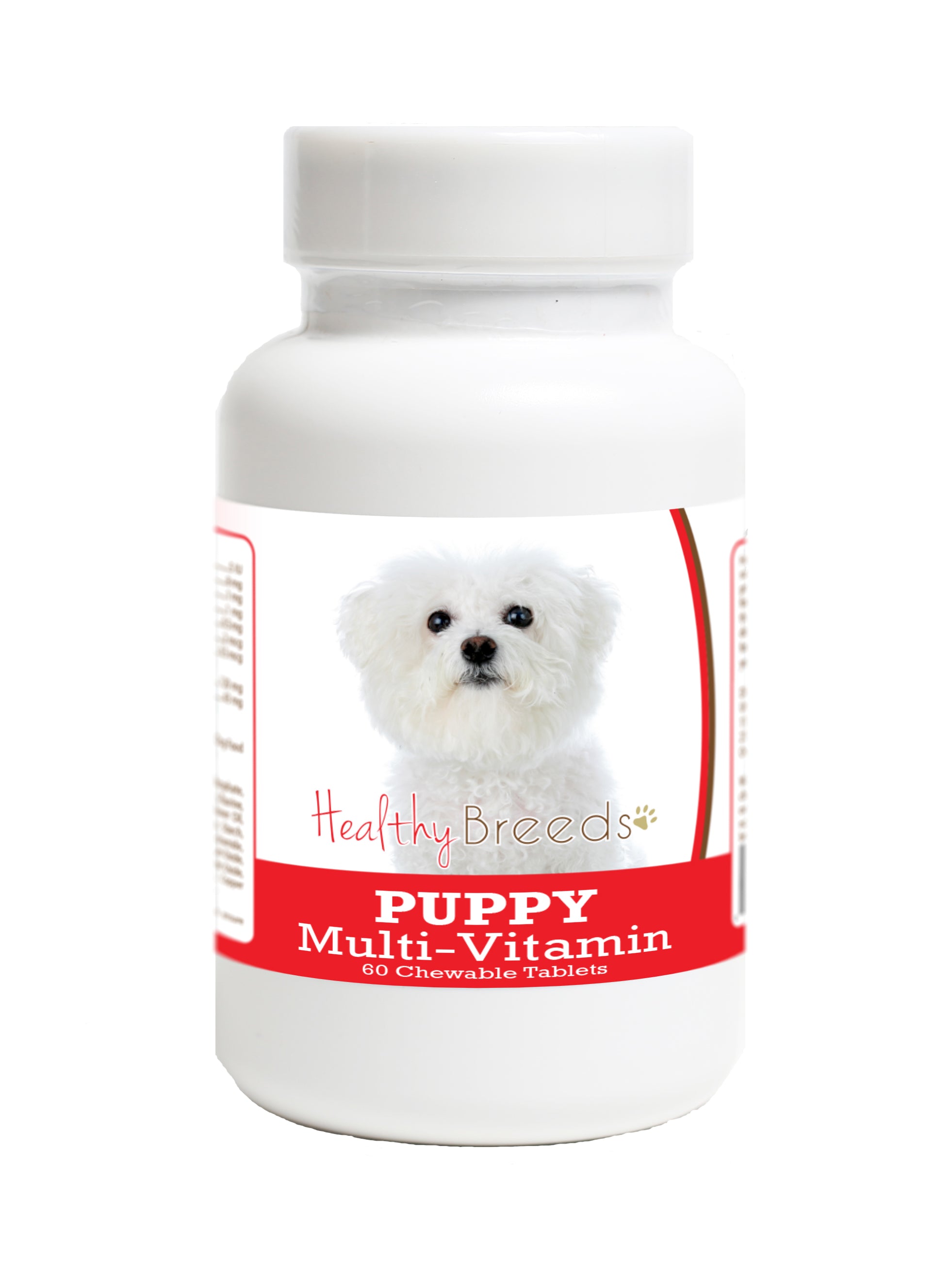 Bichon Frise Puppy Dog Multivitamin Tablet 60 Count
