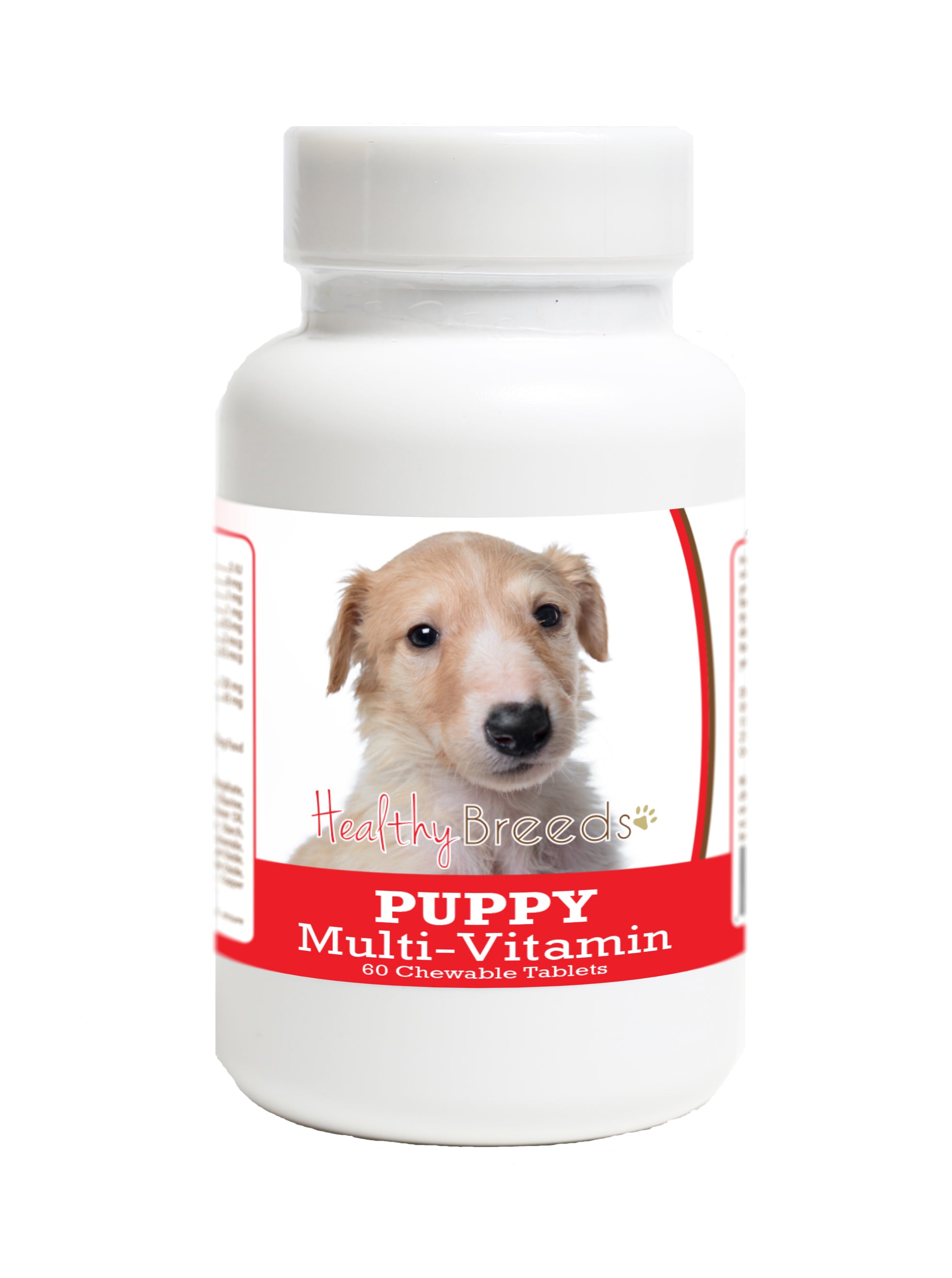 Borzois Puppy Dog Multivitamin Tablet 60 Count