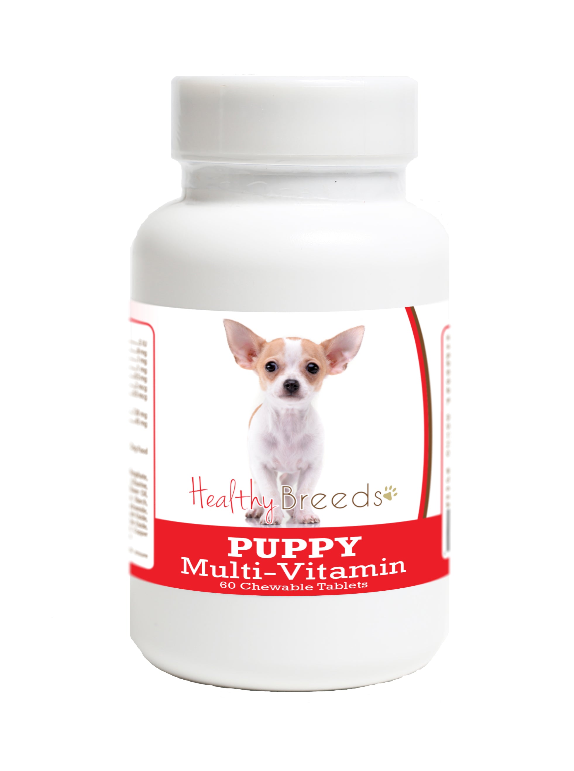 Chihuahua Puppy Dog Multivitamin Tablet 60 Count