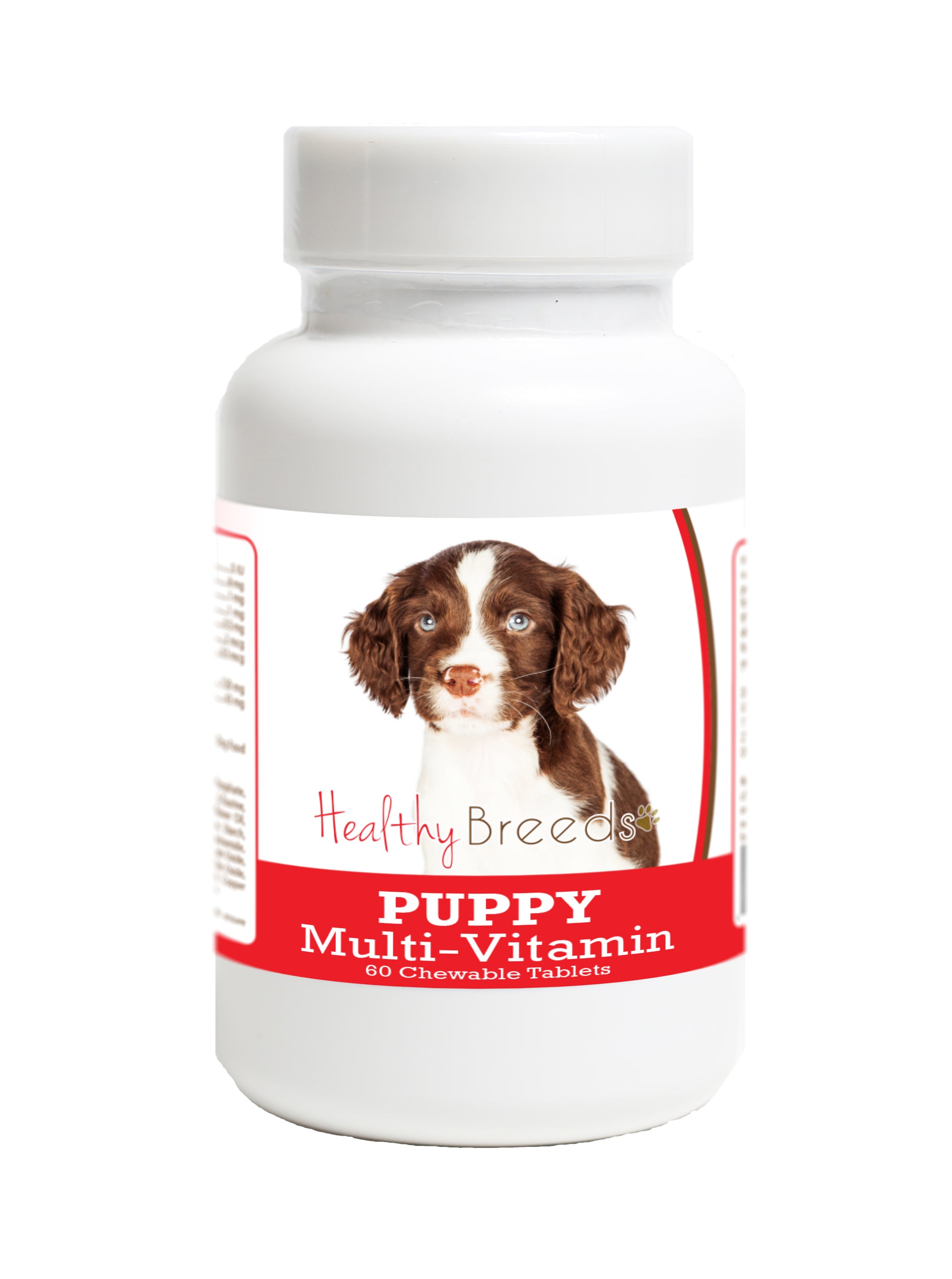 English Springer Spaniel Puppy Dog Multivitamin Tablet 60 Count