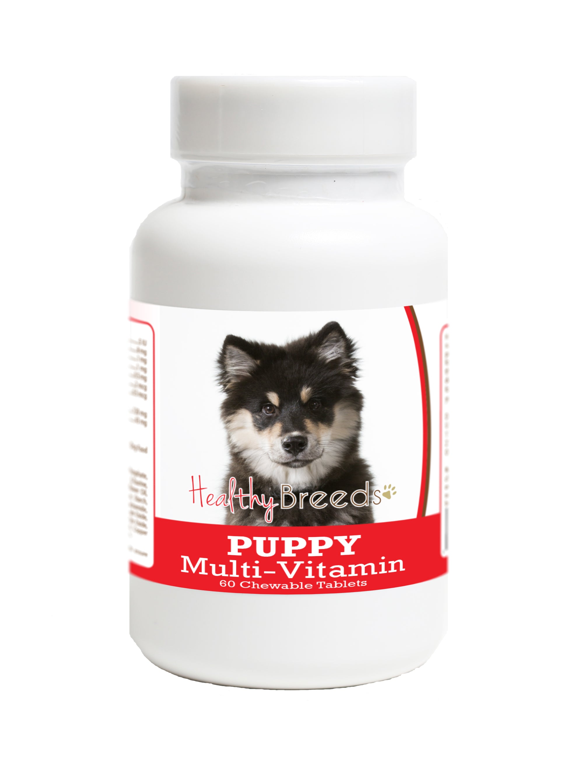 Finnish Lapphund Puppy Dog Multivitamin Tablet 60 Count