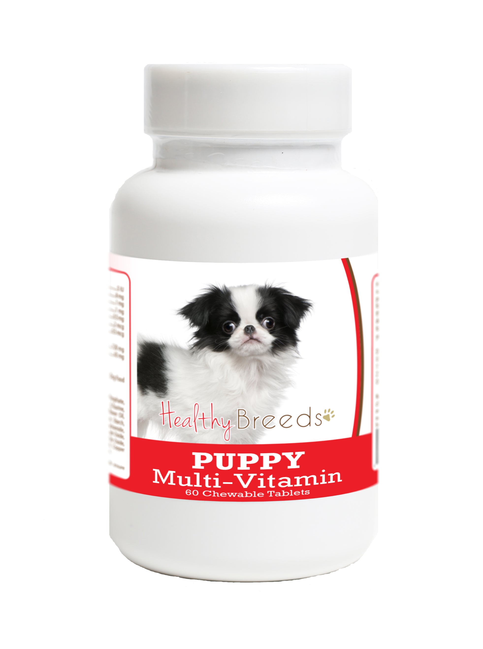 Japanese Chin Puppy Dog Multivitamin Tablet 60 Count