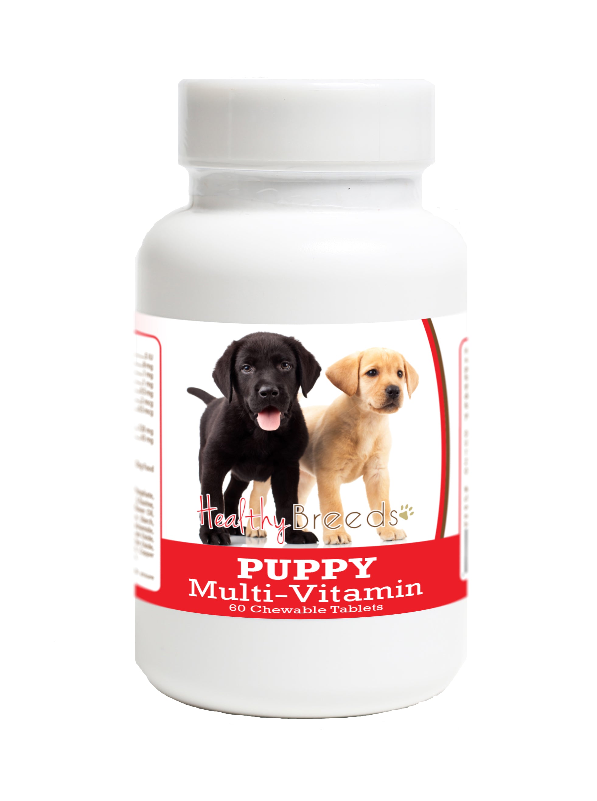 Labrador Retriever Puppy Dog Multivitamin Tablet 60 Count