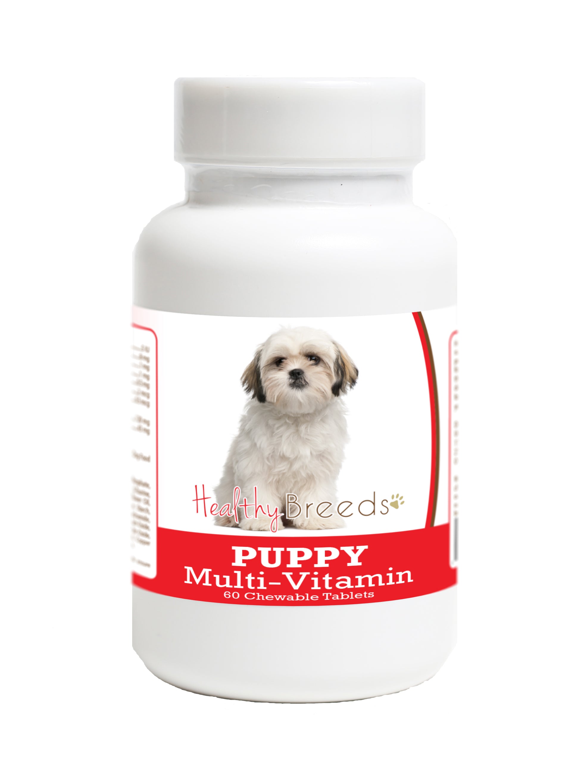 Shih Tzu Puppy Dog Multivitamin Tablet 60 Count