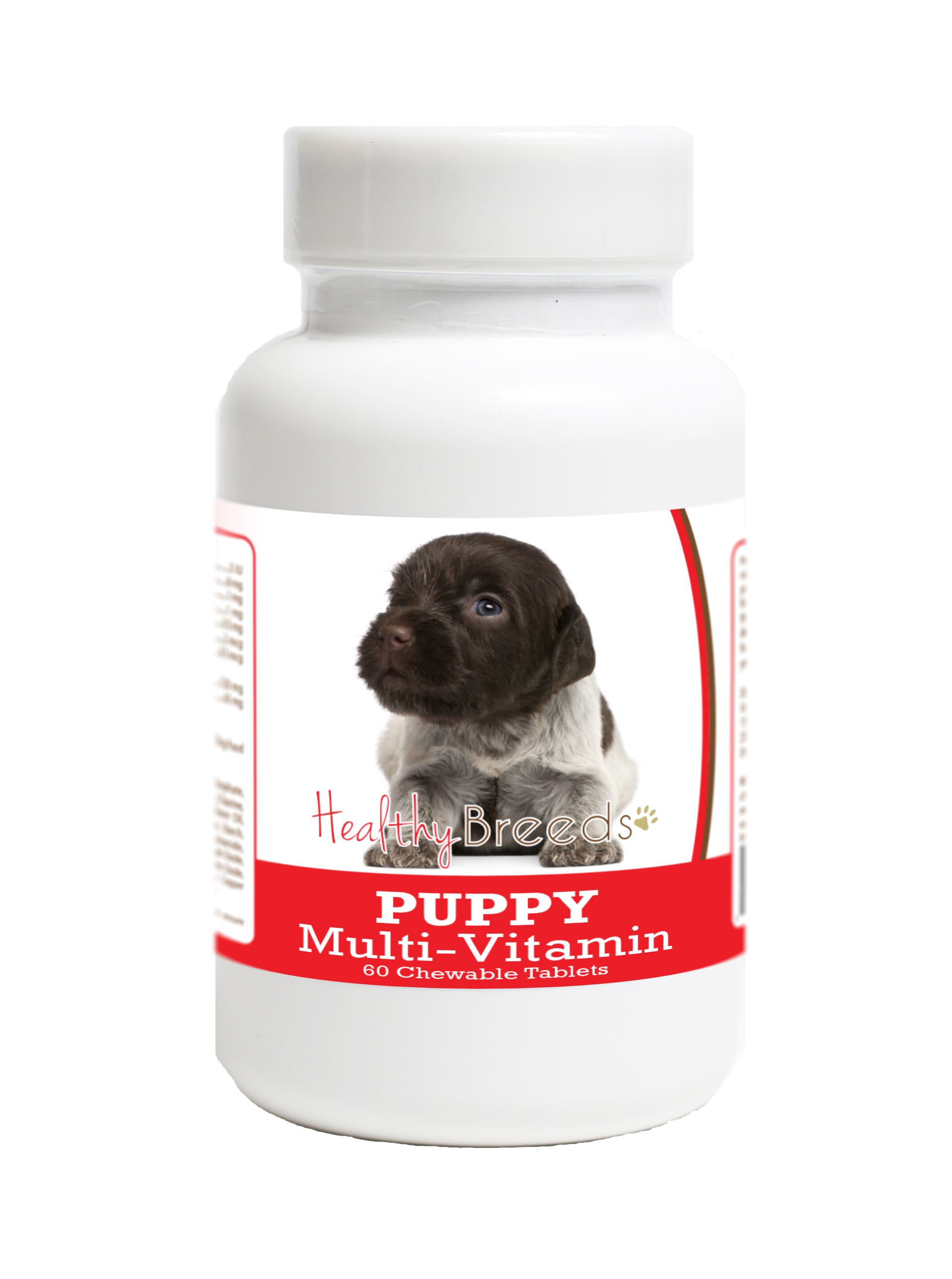 Wirehaired Pointing Griffon Puppy Dog Multivitamin Tablet 60 Count