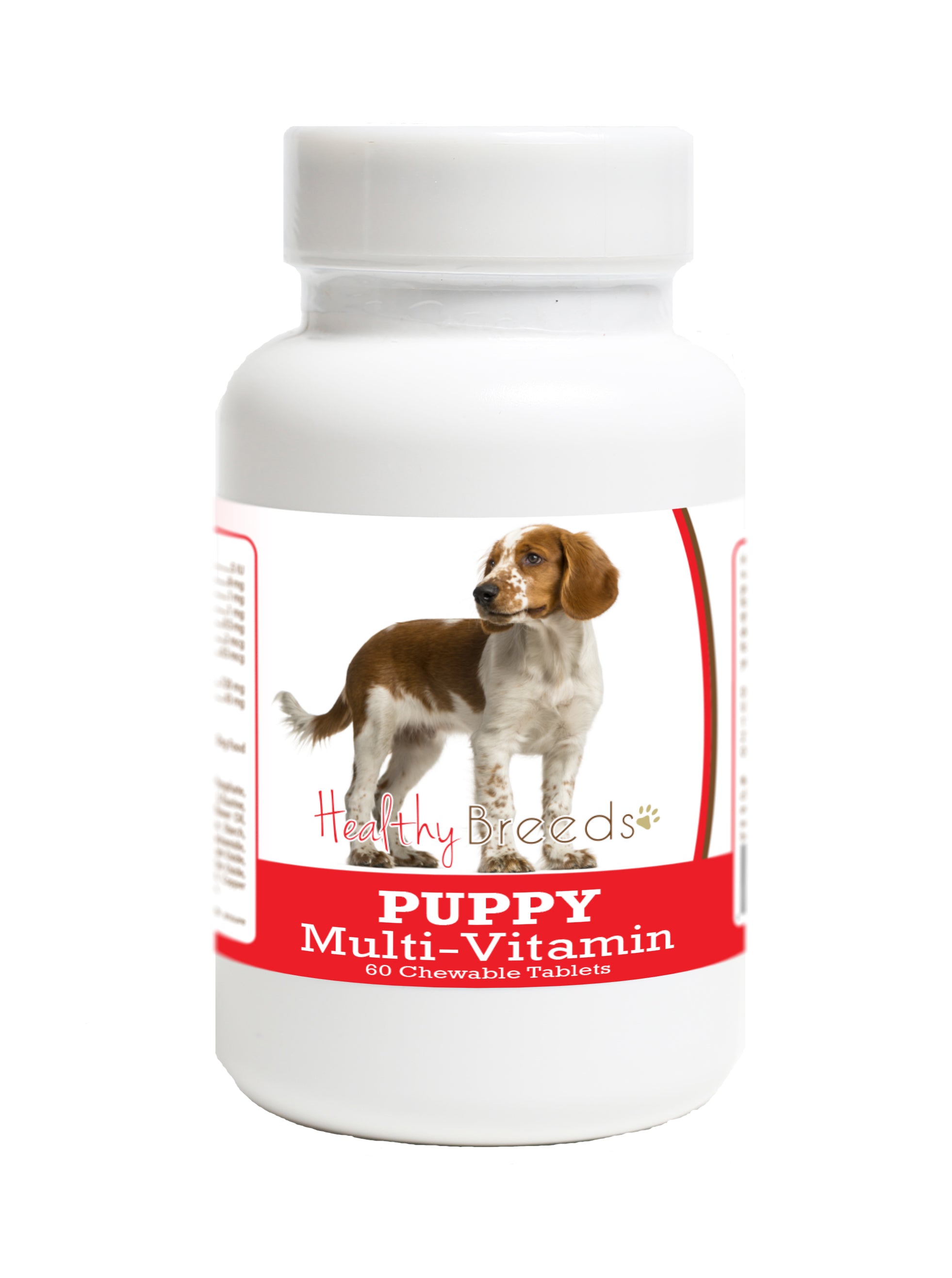 Welsh Springer Spaniel Puppy Dog Multivitamin Tablet 60 Count
