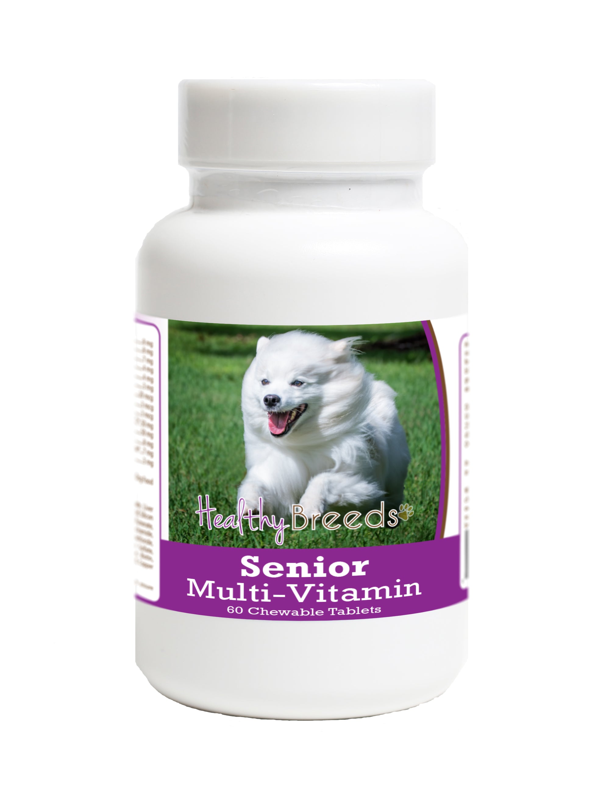 American Eskimo Dog Senior Dog Multivitamin Tablets 60 Count