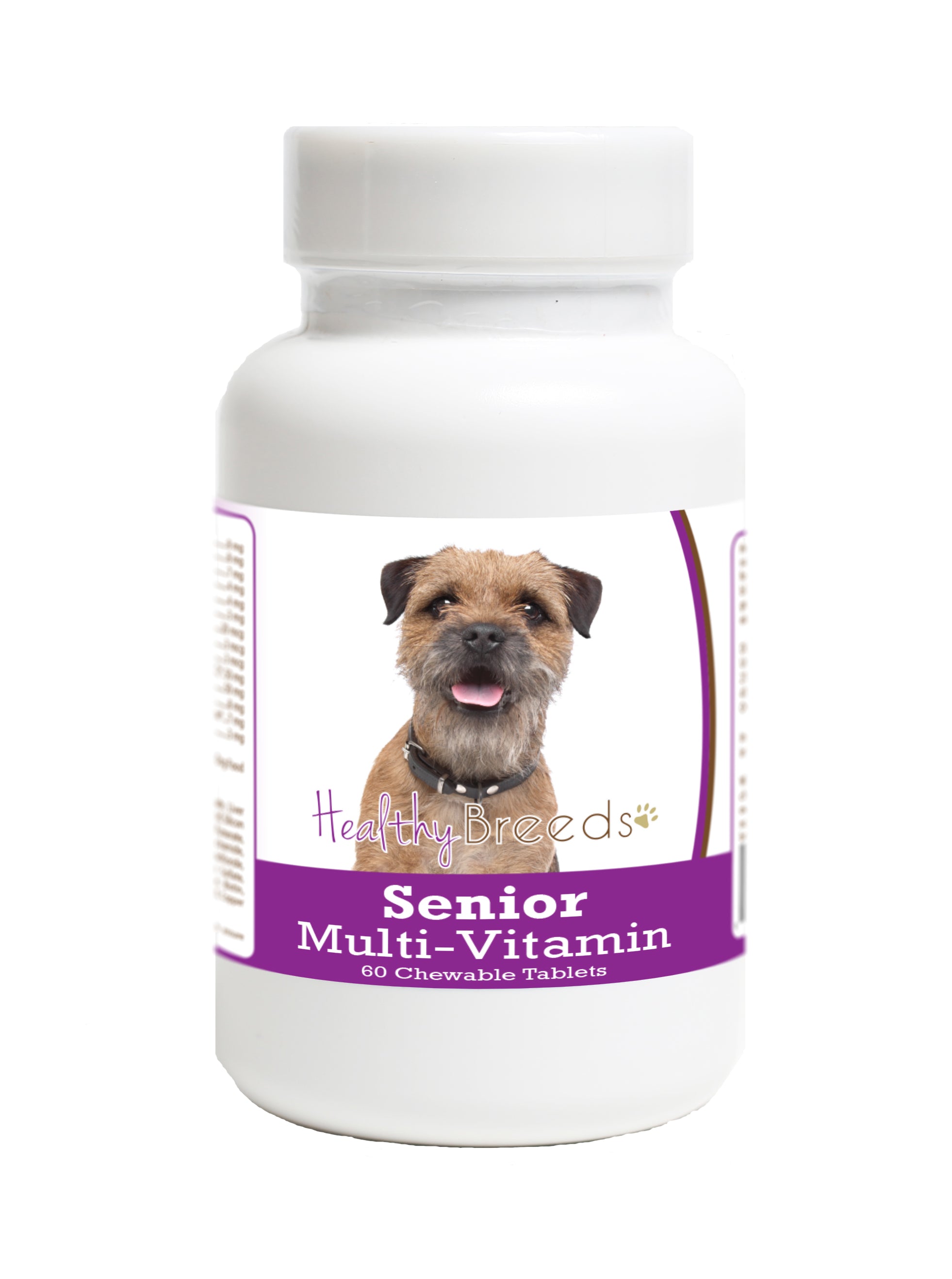 Border Terrier Senior Dog Multivitamin Tablets 60 Count