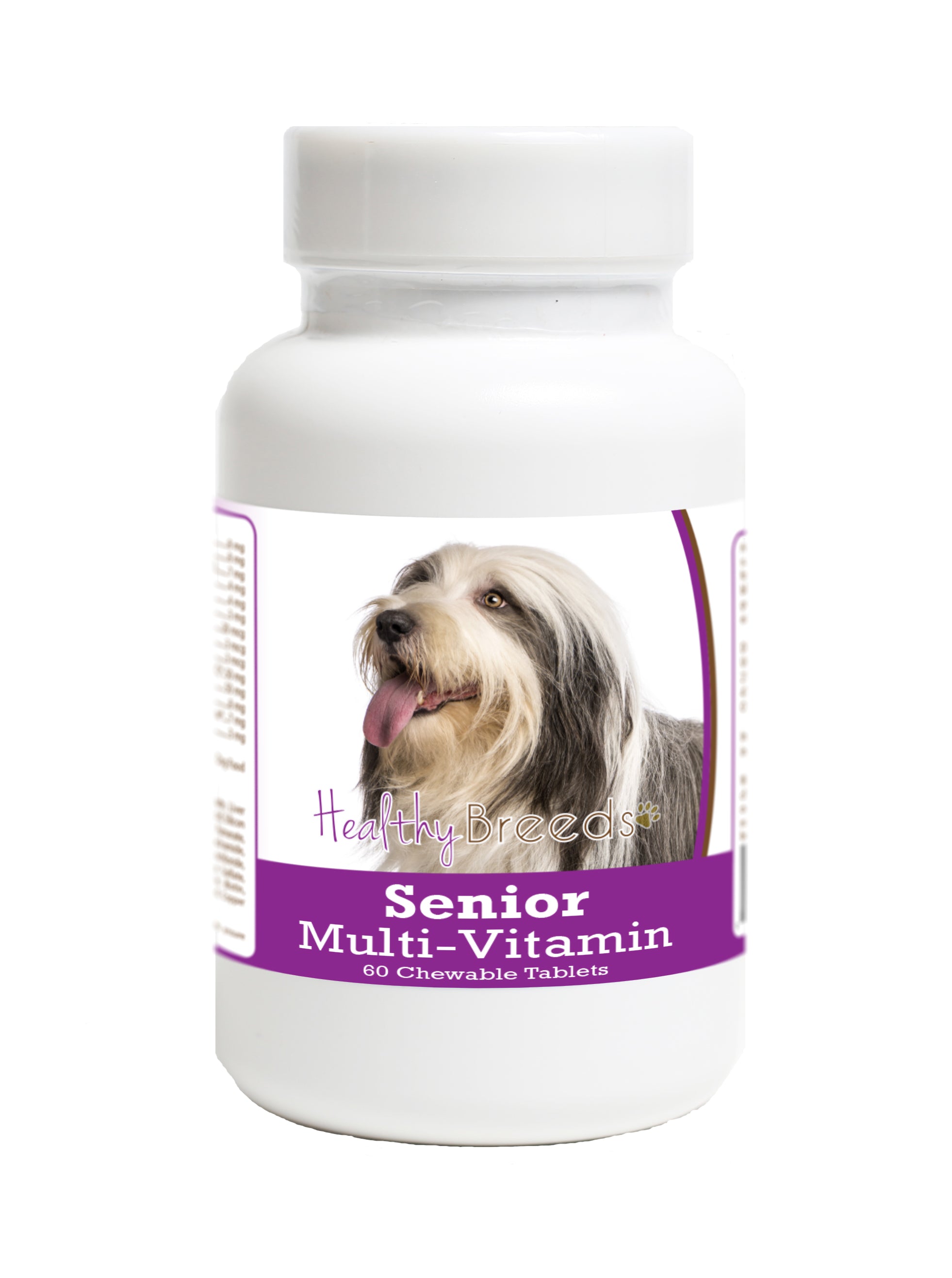 Bearded Collie Senior Dog Multivitamin Tablets 60 Count