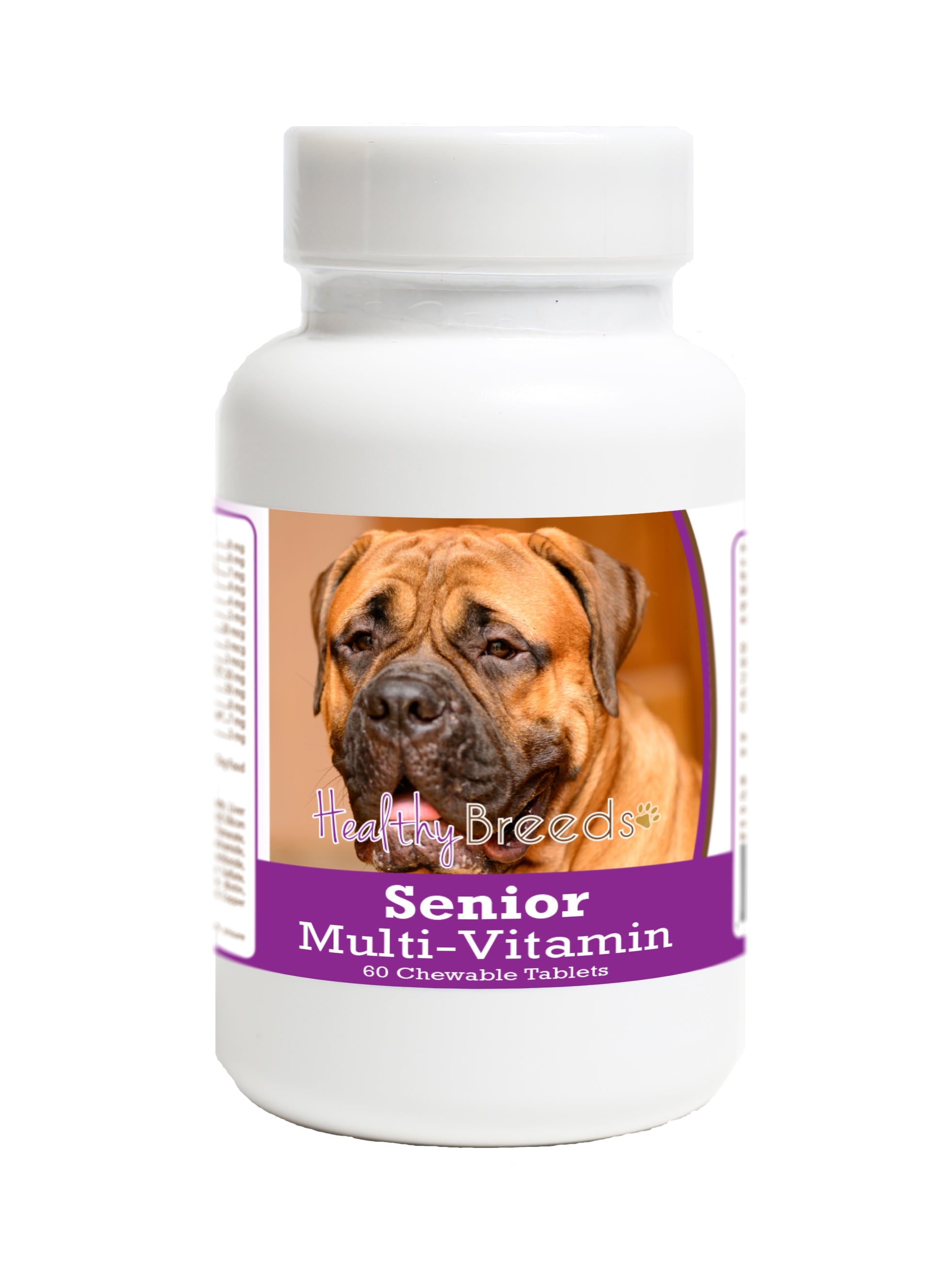 Bullmastiff Senior Dog Multivitamin Tablets 60 Count