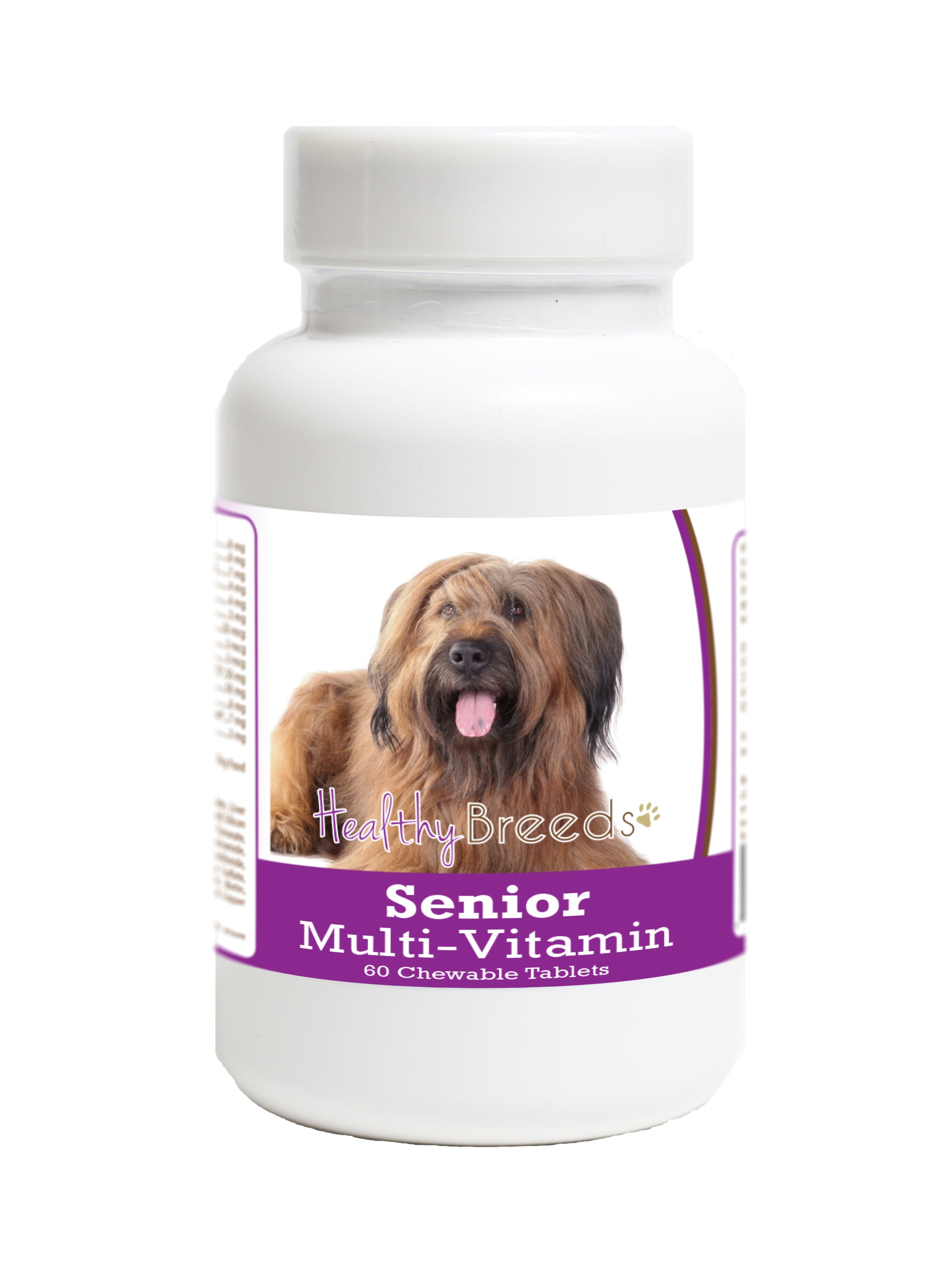 Briard Senior Dog Multivitamin Tablets 60 Count