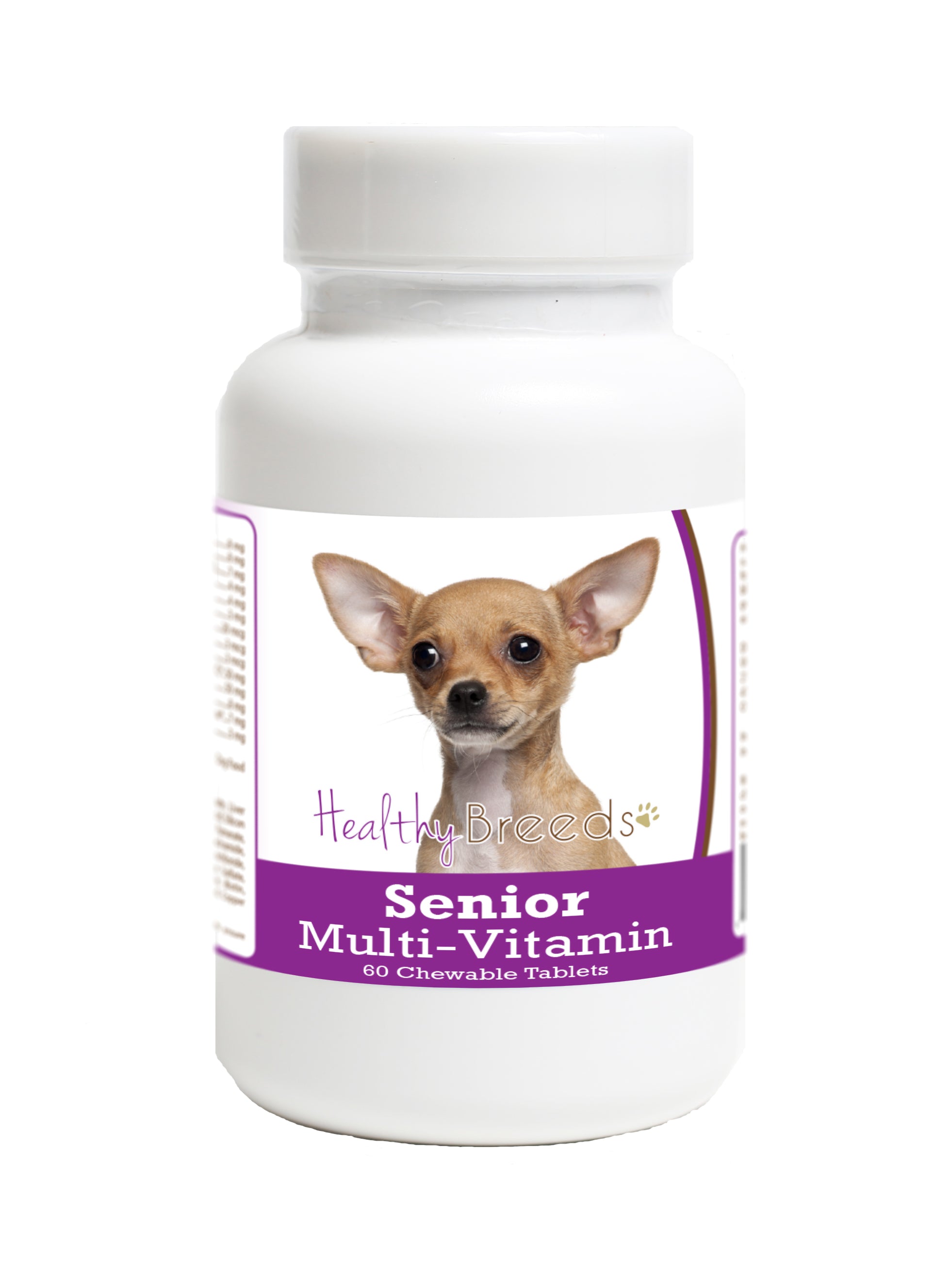 Chihuahua Senior Dog Multivitamin Tablets 60 Count