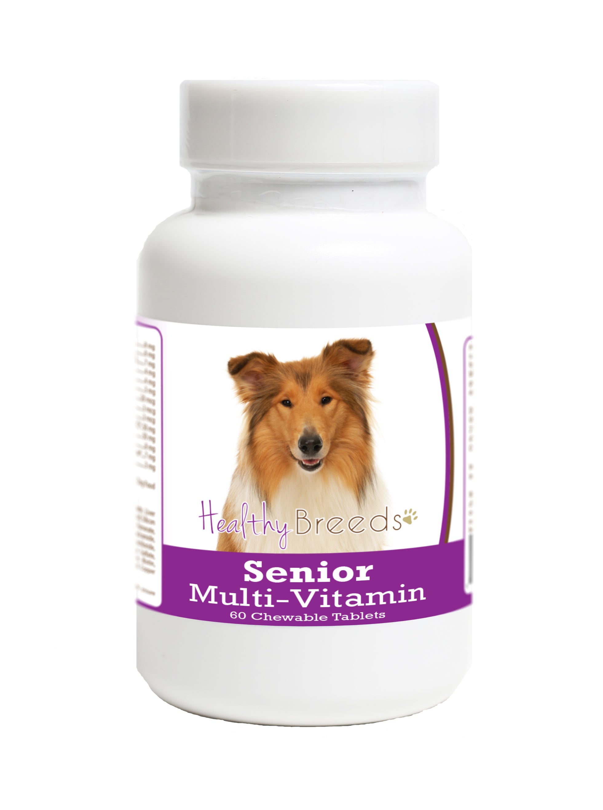 Collie Senior Dog Multivitamin Tablets 60 Count