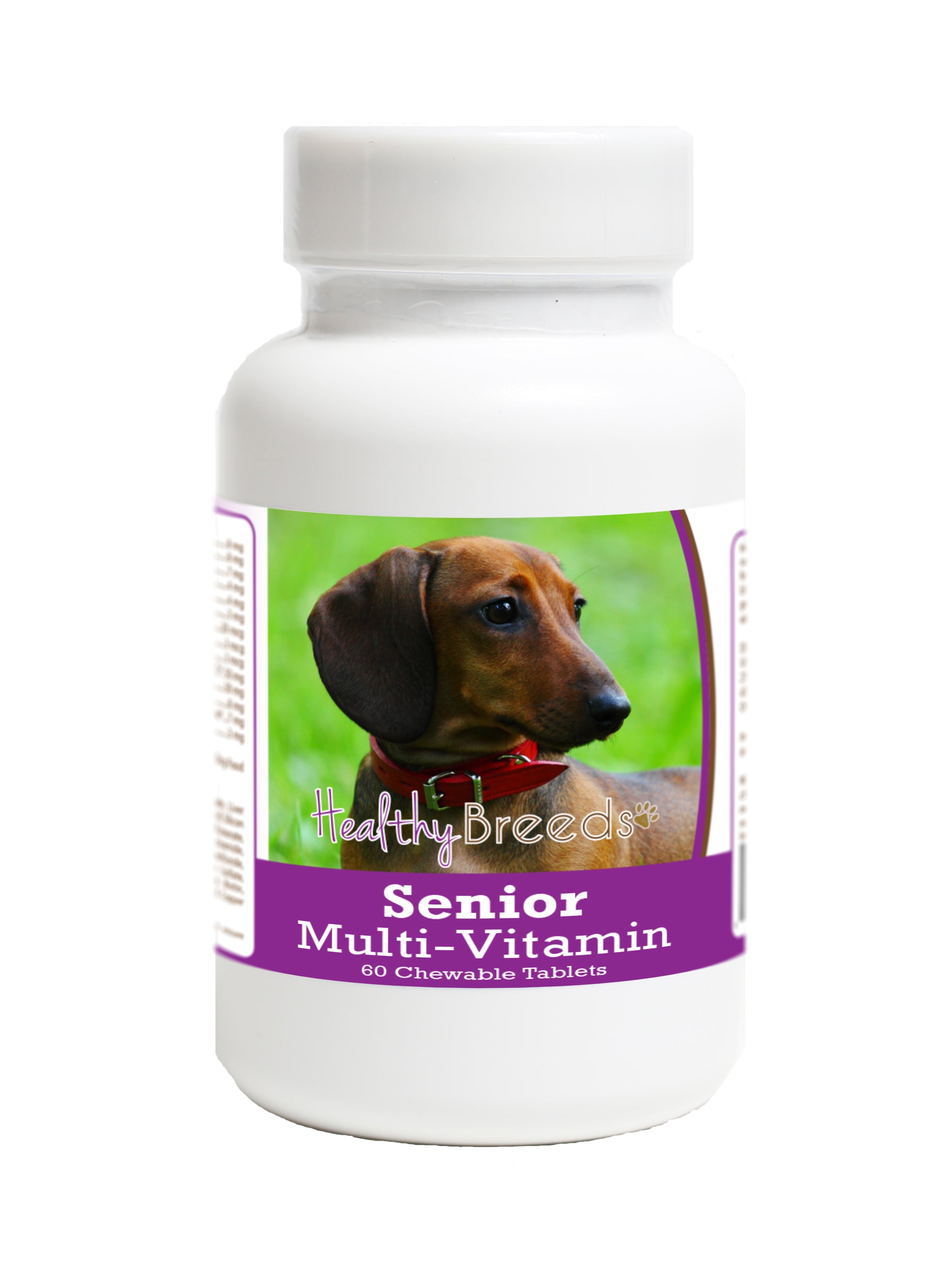 Dachshund Senior Dog Multivitamin Tablets 60 Count