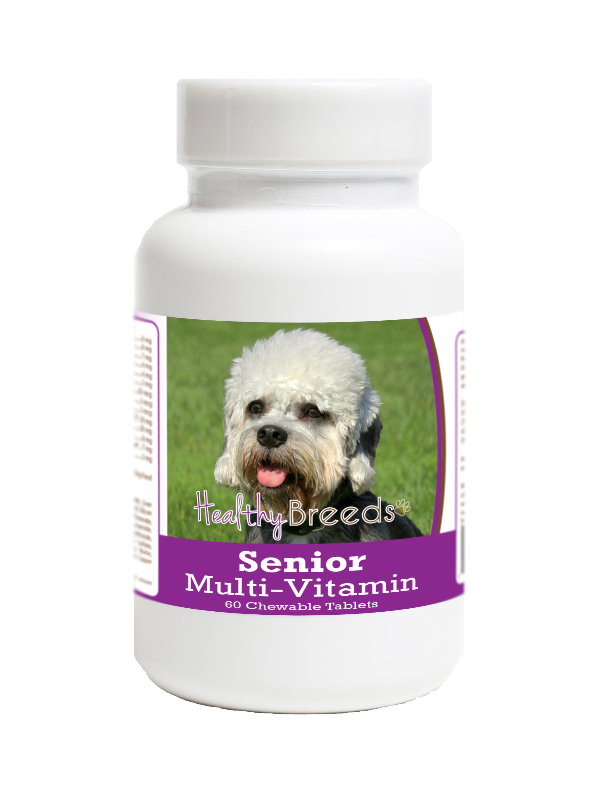 Dandie Dinmont Terrier Senior Dog Multivitamin Tablets 60 Count
