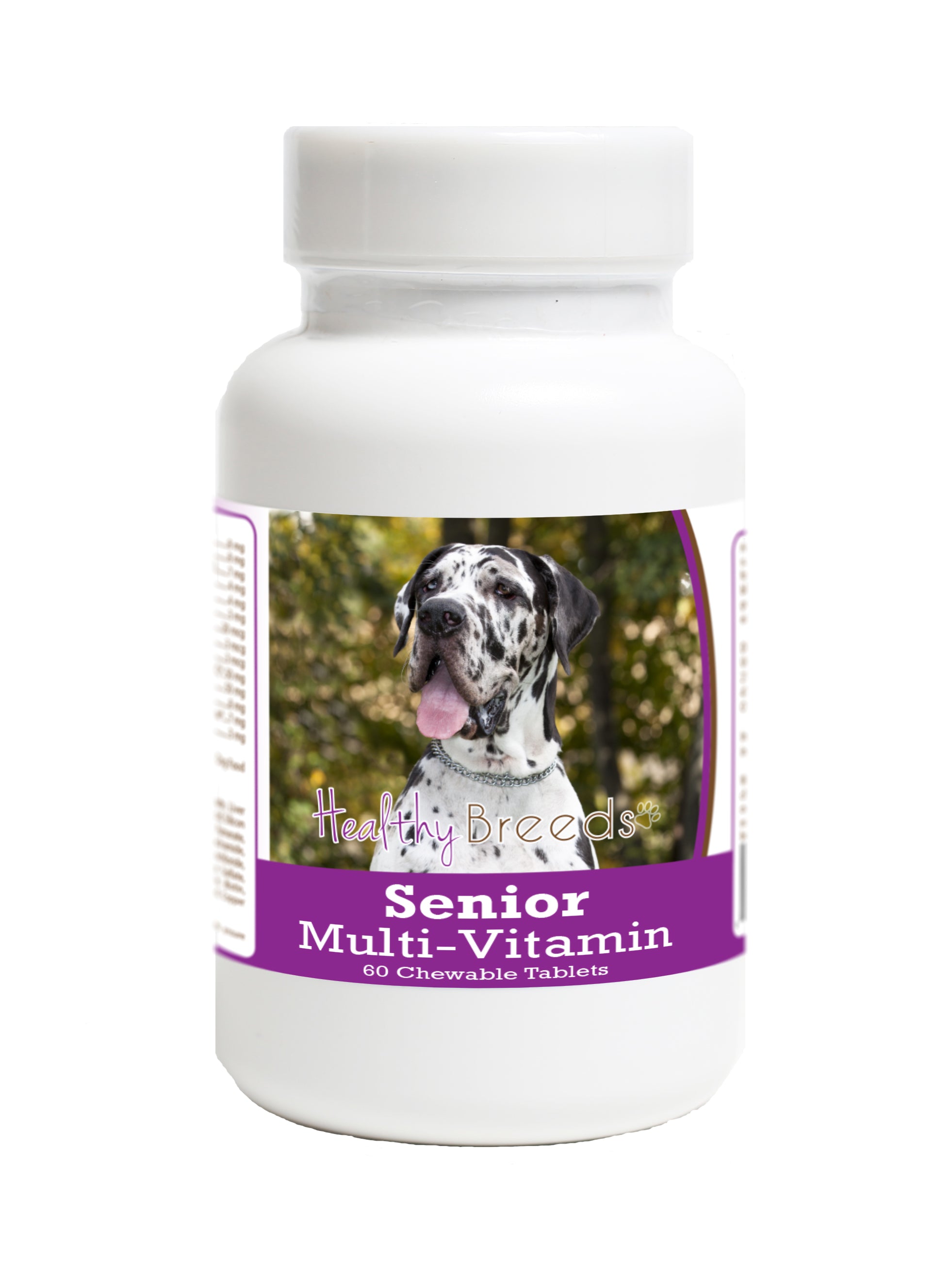 Great Dane Senior Dog Multivitamin Tablets 60 Count