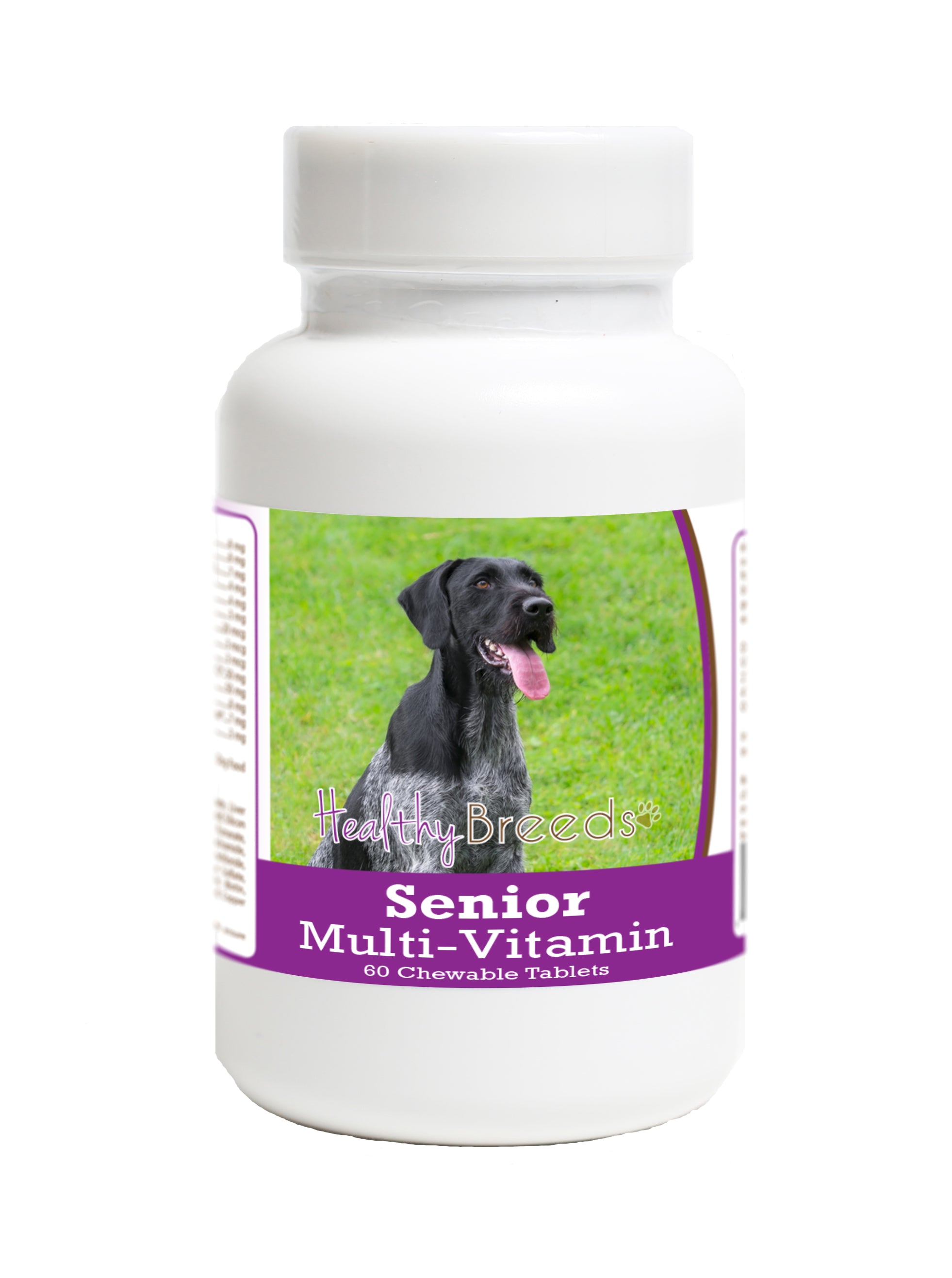 German Wirehaired Pointer Senior Dog Multivitamin Tablets 60 Count