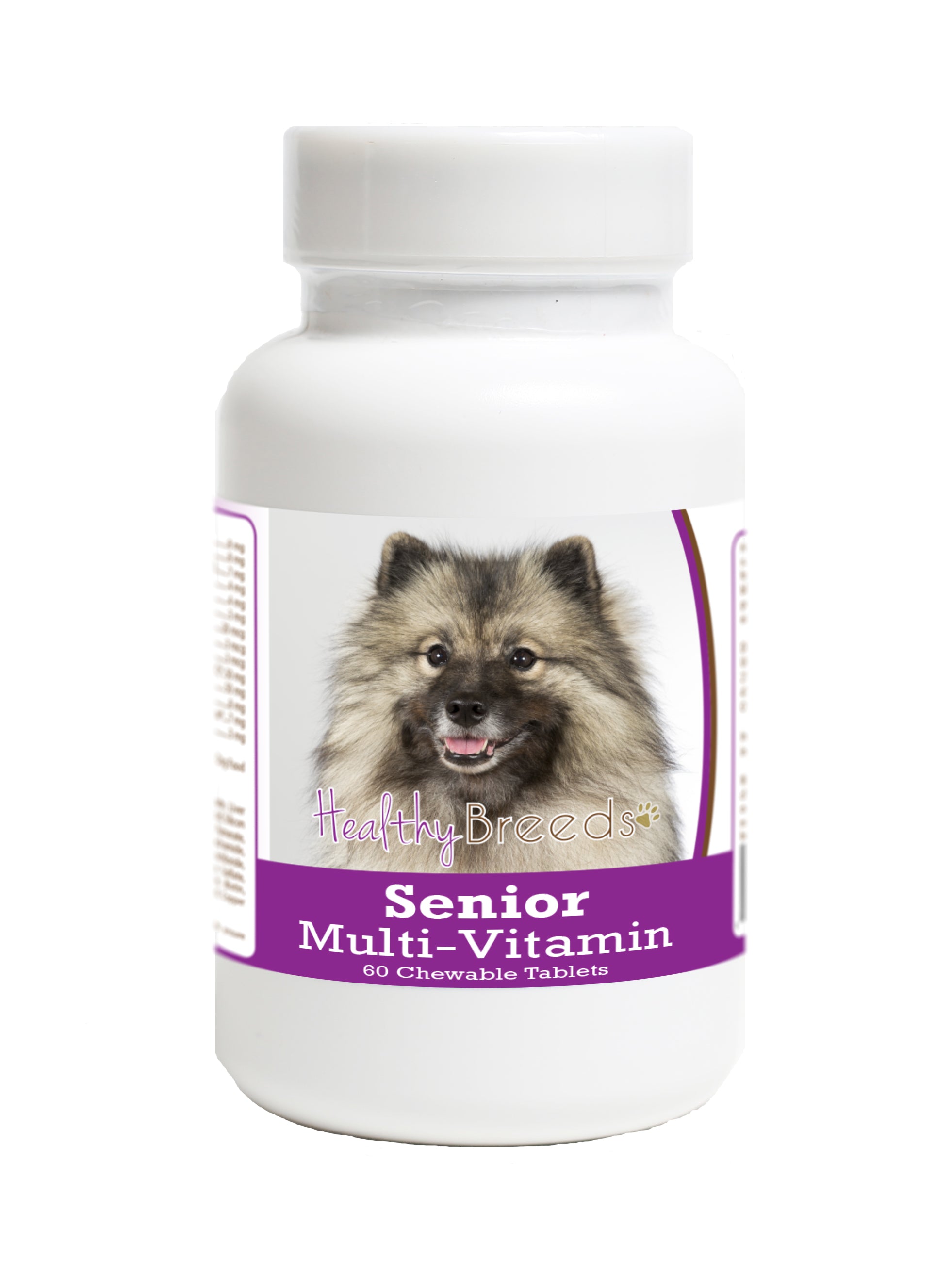 Keeshonden Senior Dog Multivitamin Tablets 60 Count