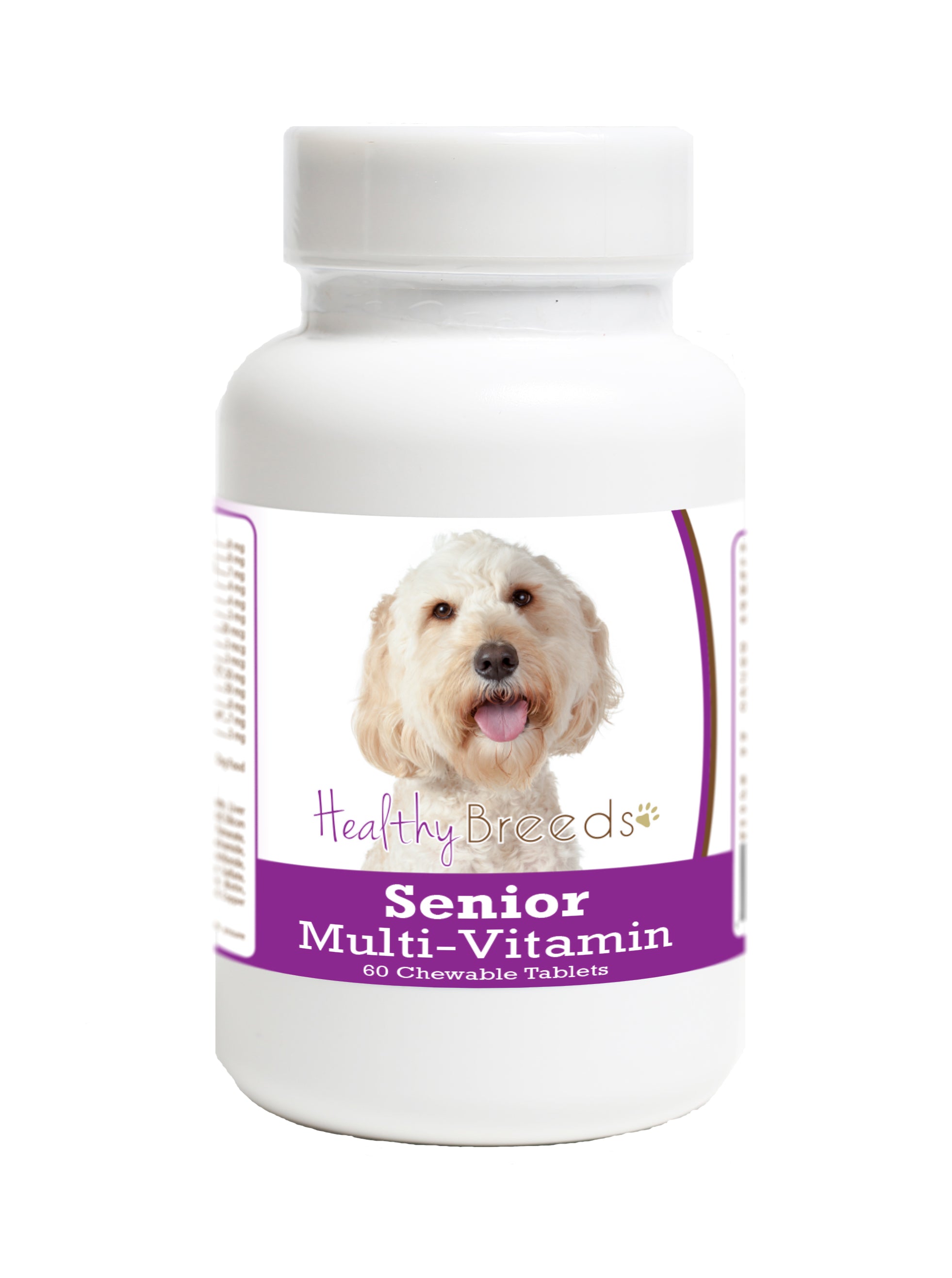 Labradoodle Senior Dog Multivitamin Tablets 60 Count