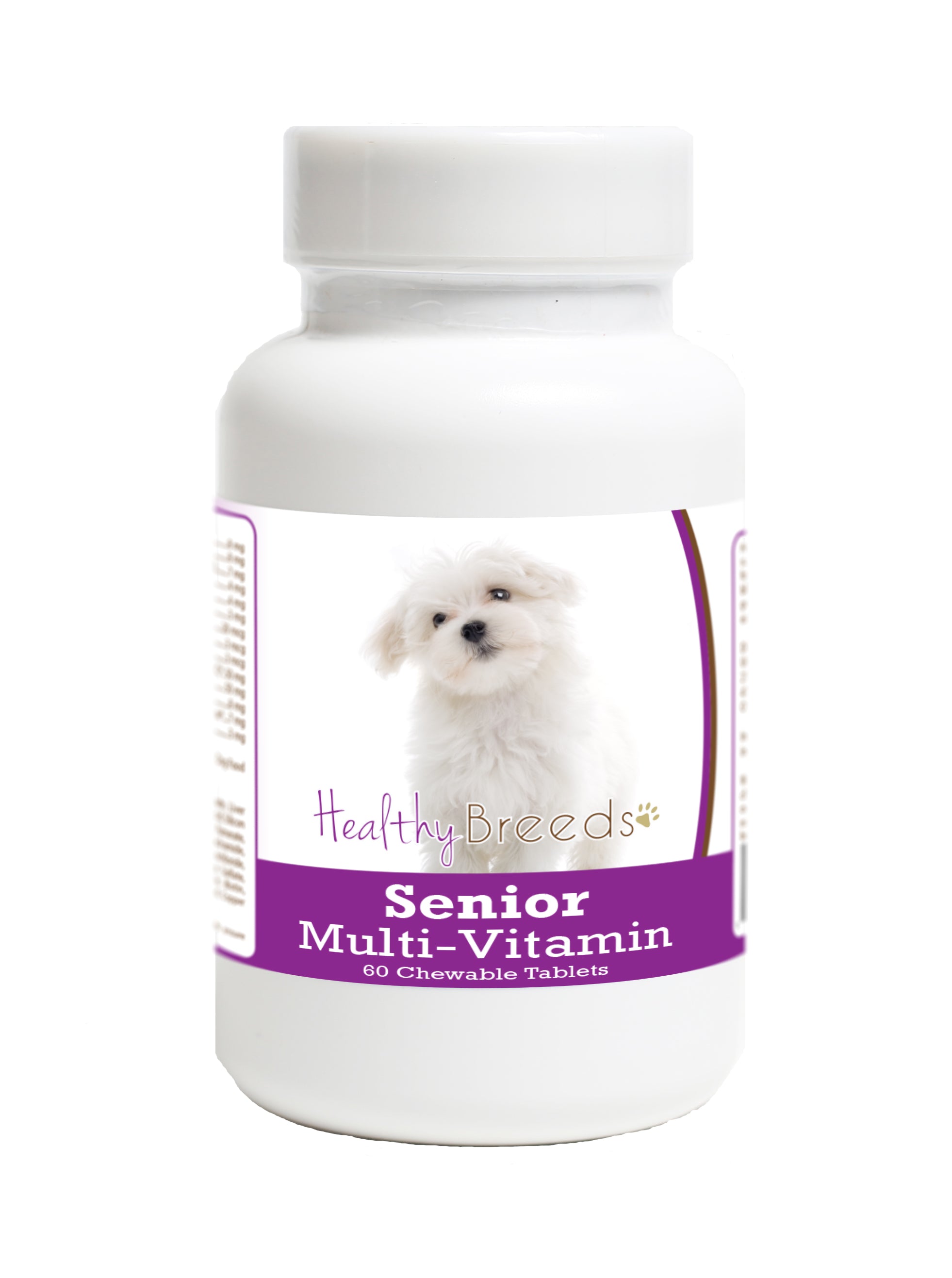 Maltese Senior Dog Multivitamin Tablets 60 Count