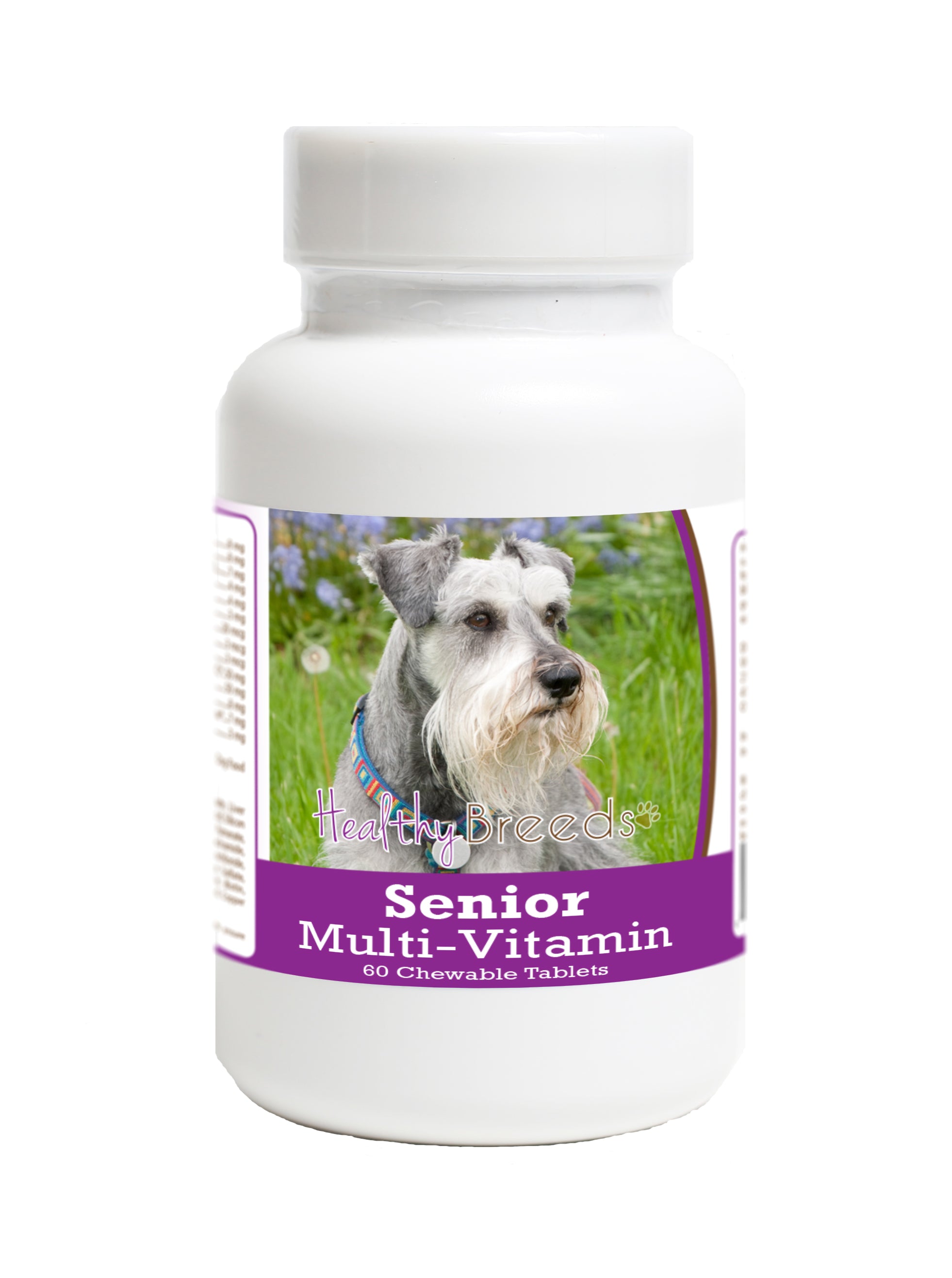 Miniature Schnauzer Senior Dog Multivitamin Tablets 60 Count