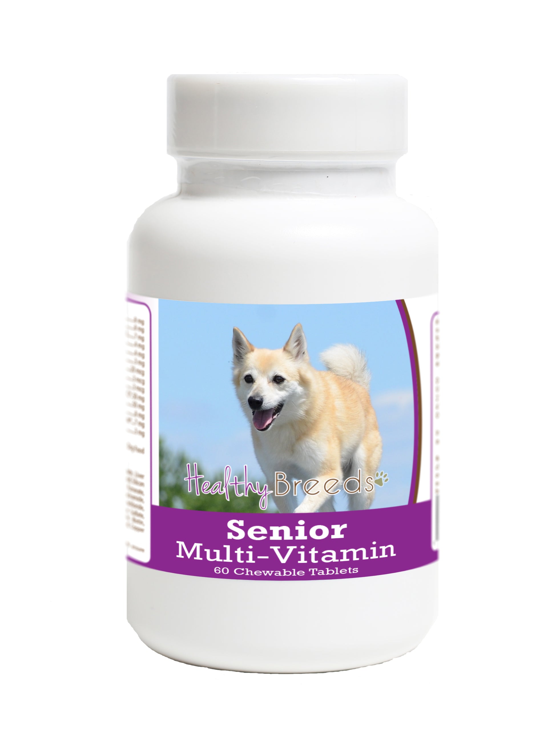 Norwegian Buhund Senior Dog Multivitamin Tablets 60 Count