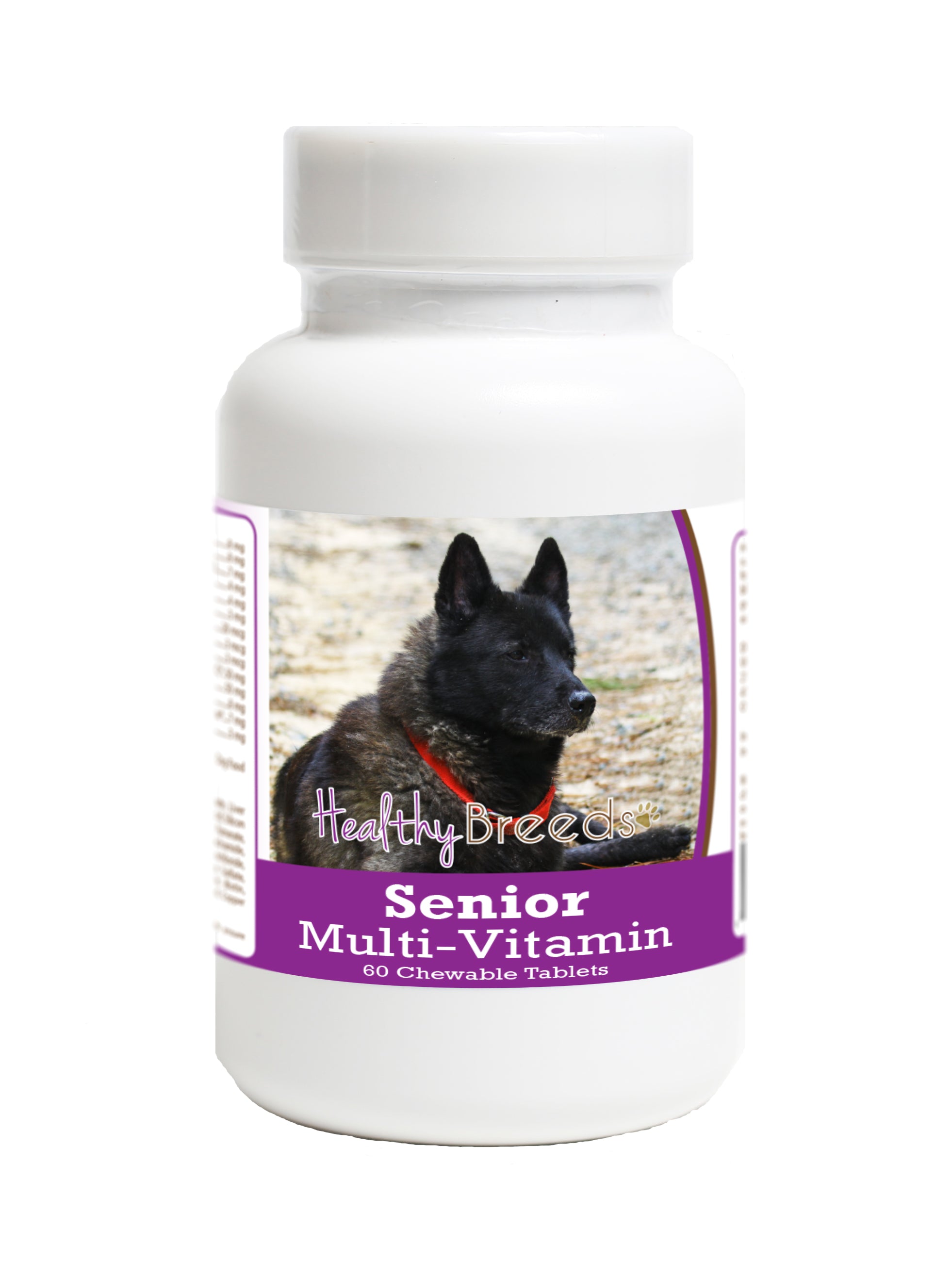 Norwegian Elkhound Senior Dog Multivitamin Tablets 60 Count