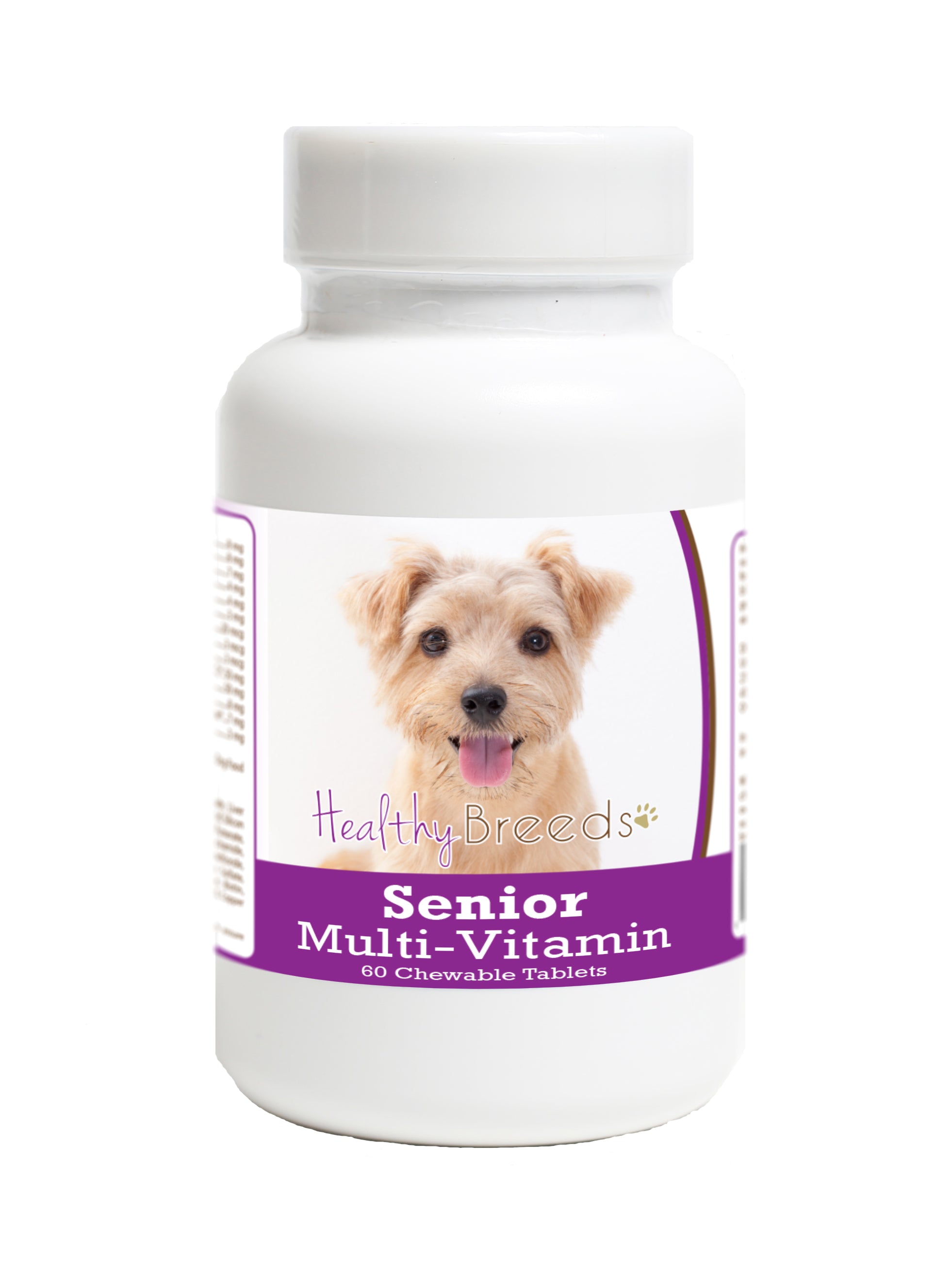 Norfolk Terrier Senior Dog Multivitamin Tablets 60 Count