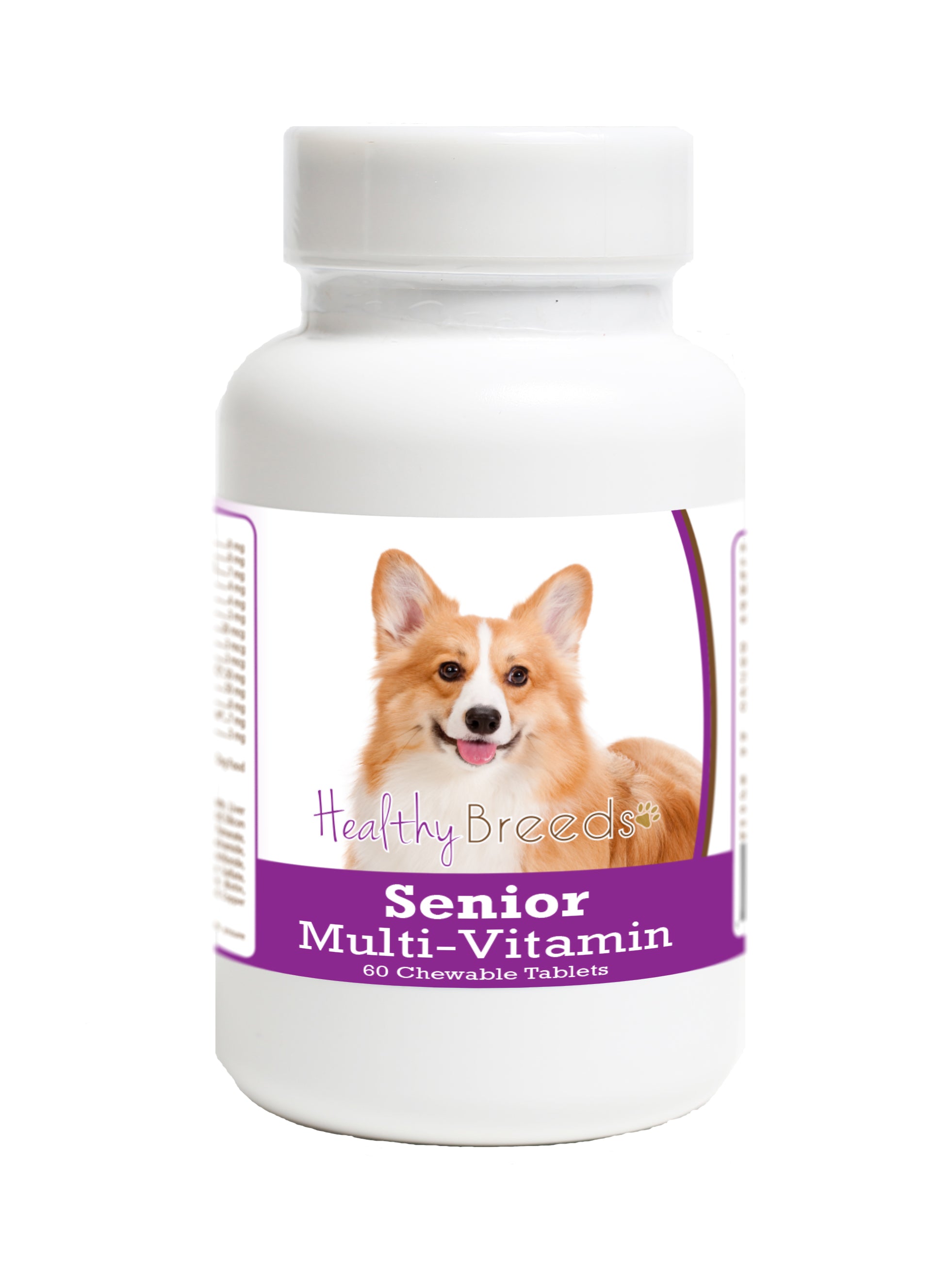 Pembroke Welsh Corgi Senior Dog Multivitamin Tablets 60 Count
