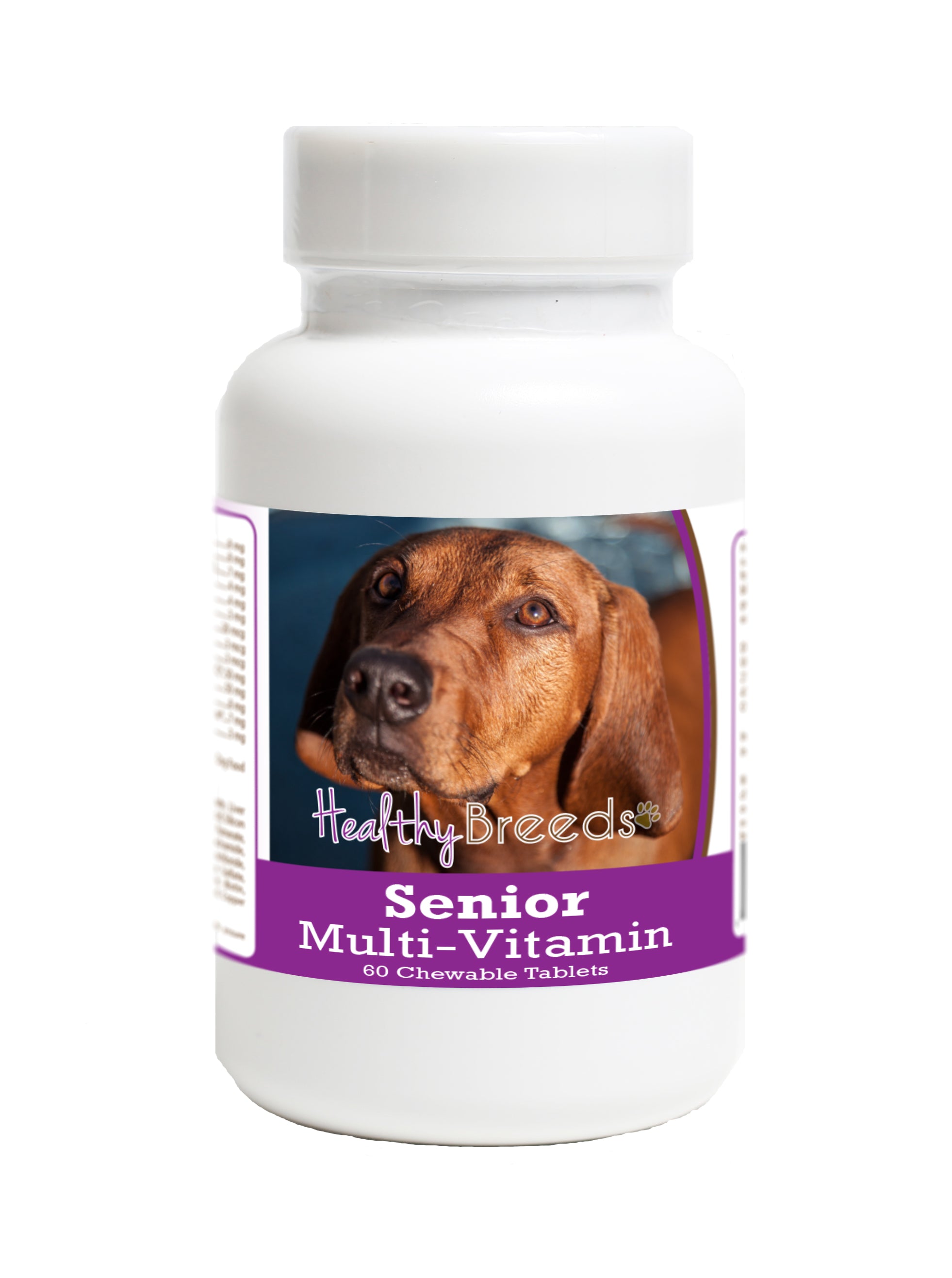 Redbone Coonhound Senior Dog Multivitamin Tablets 60 Count