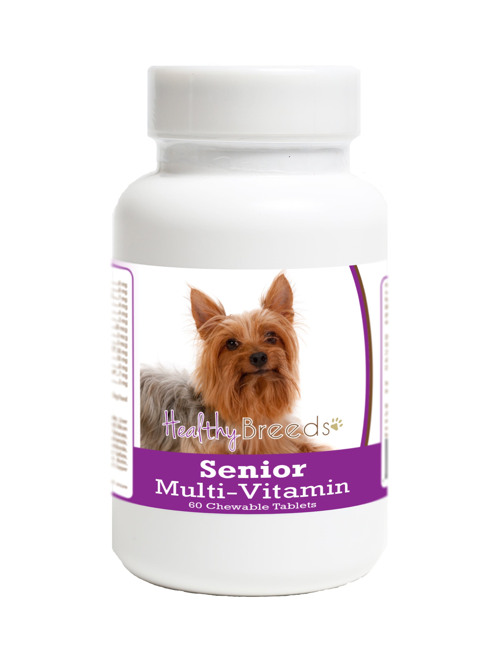 Silky Terrier Senior Dog Multivitamin Tablets 60 Count