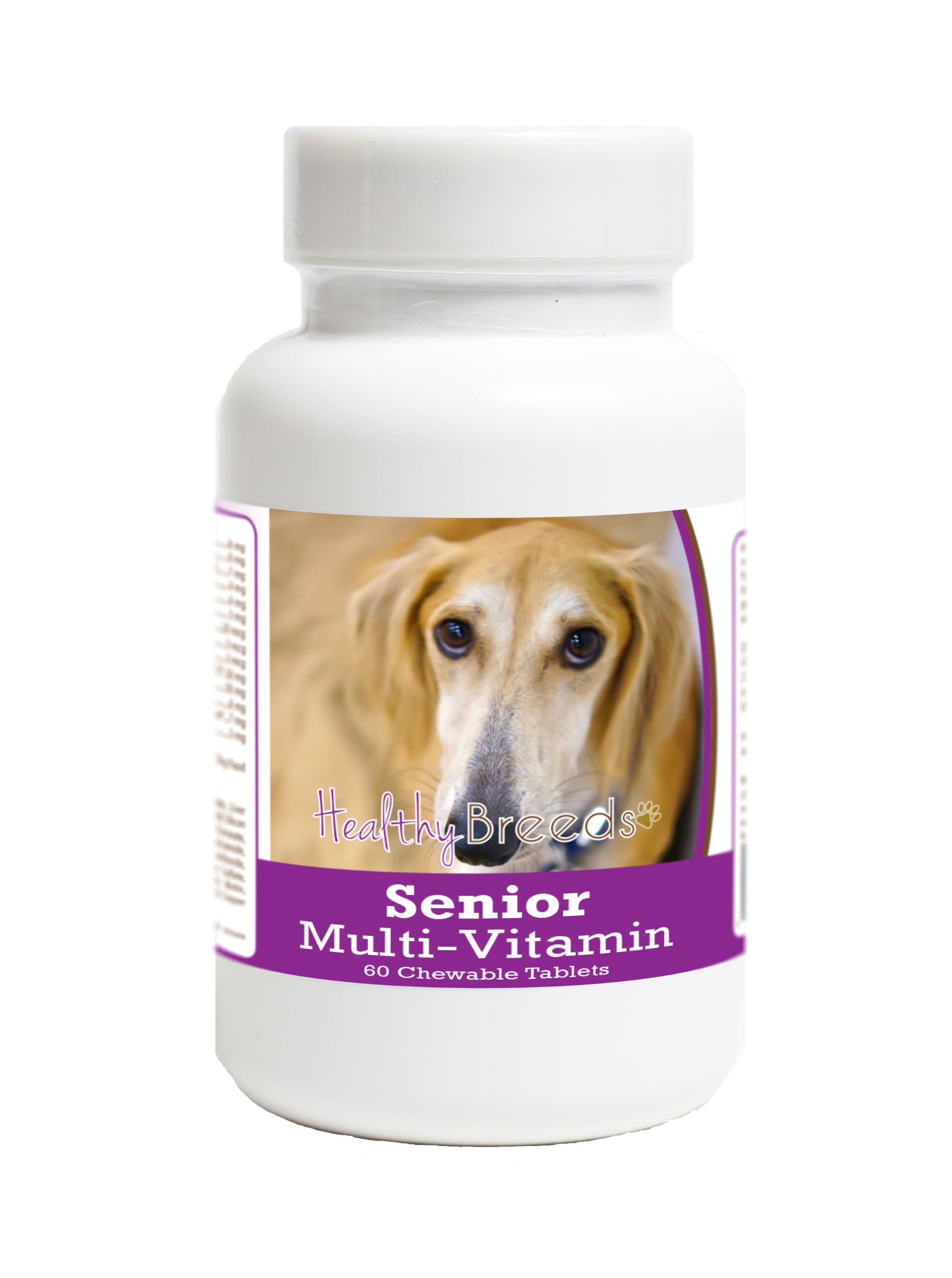 Sloughi Senior Dog Multivitamin Tablets 60 Count
