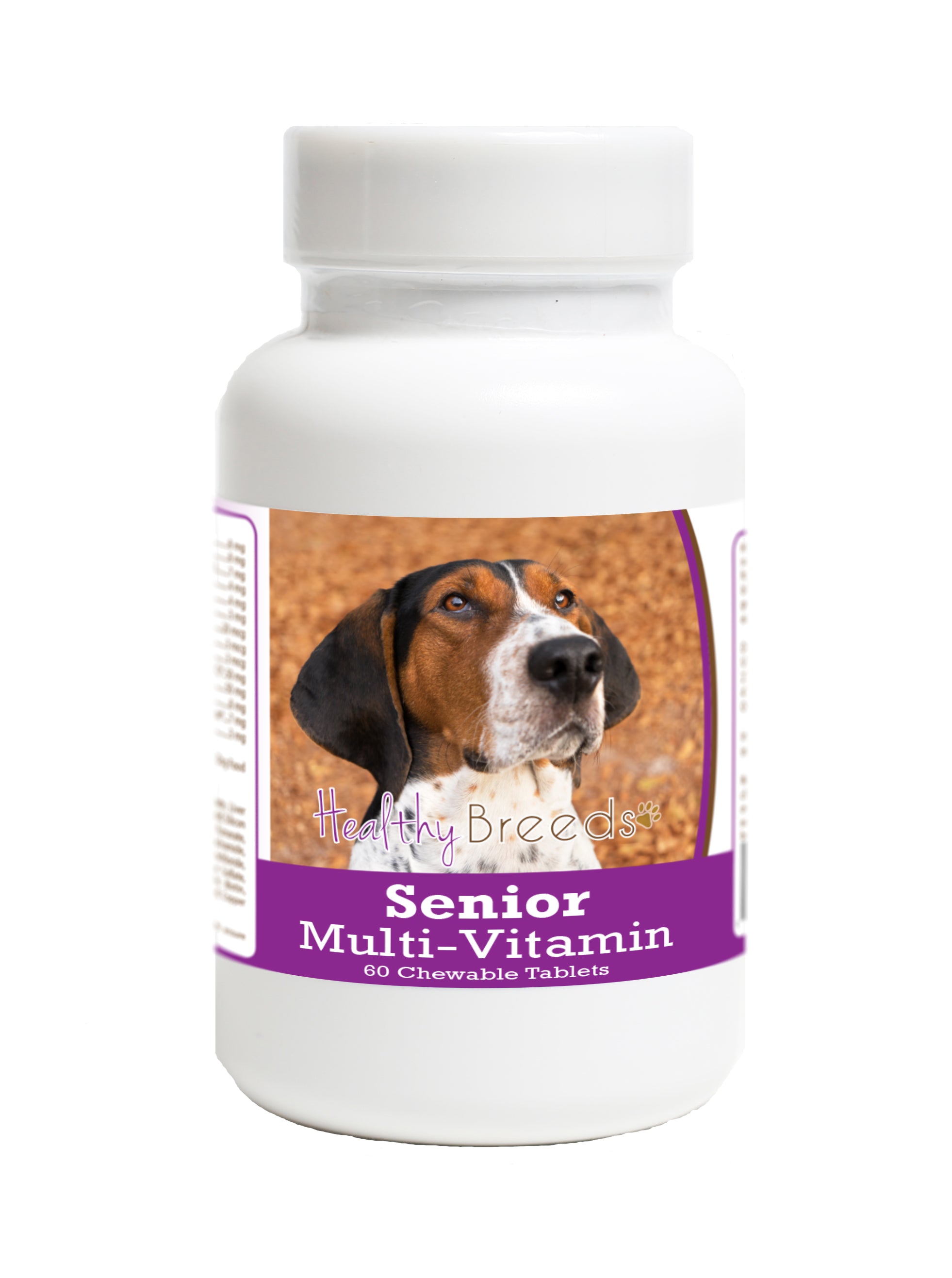 Treeing Walker Coonhound Senior Dog Multivitamin Tablets 60 Count
