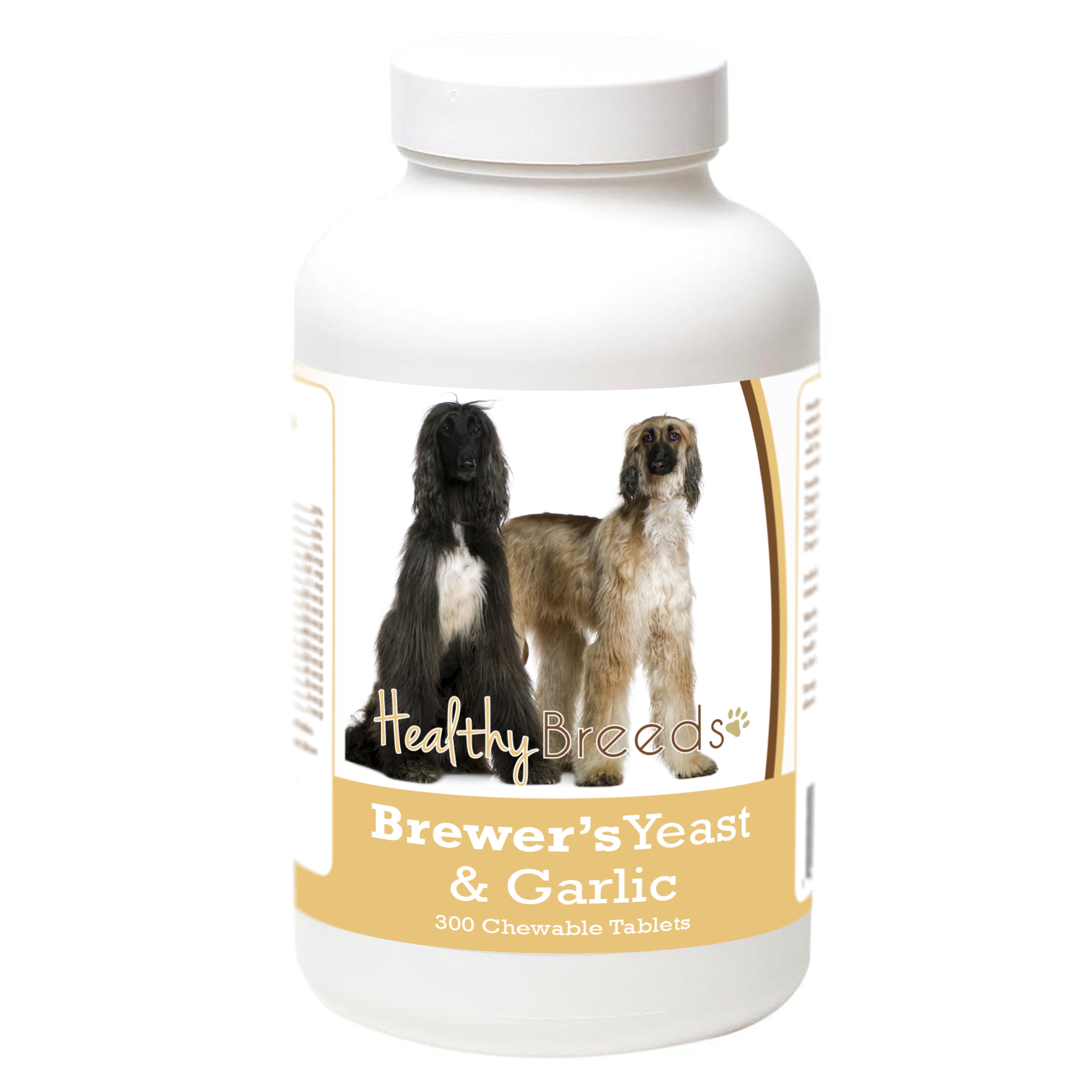Afghan Hound Brewers Yeast Tablets 300 Count