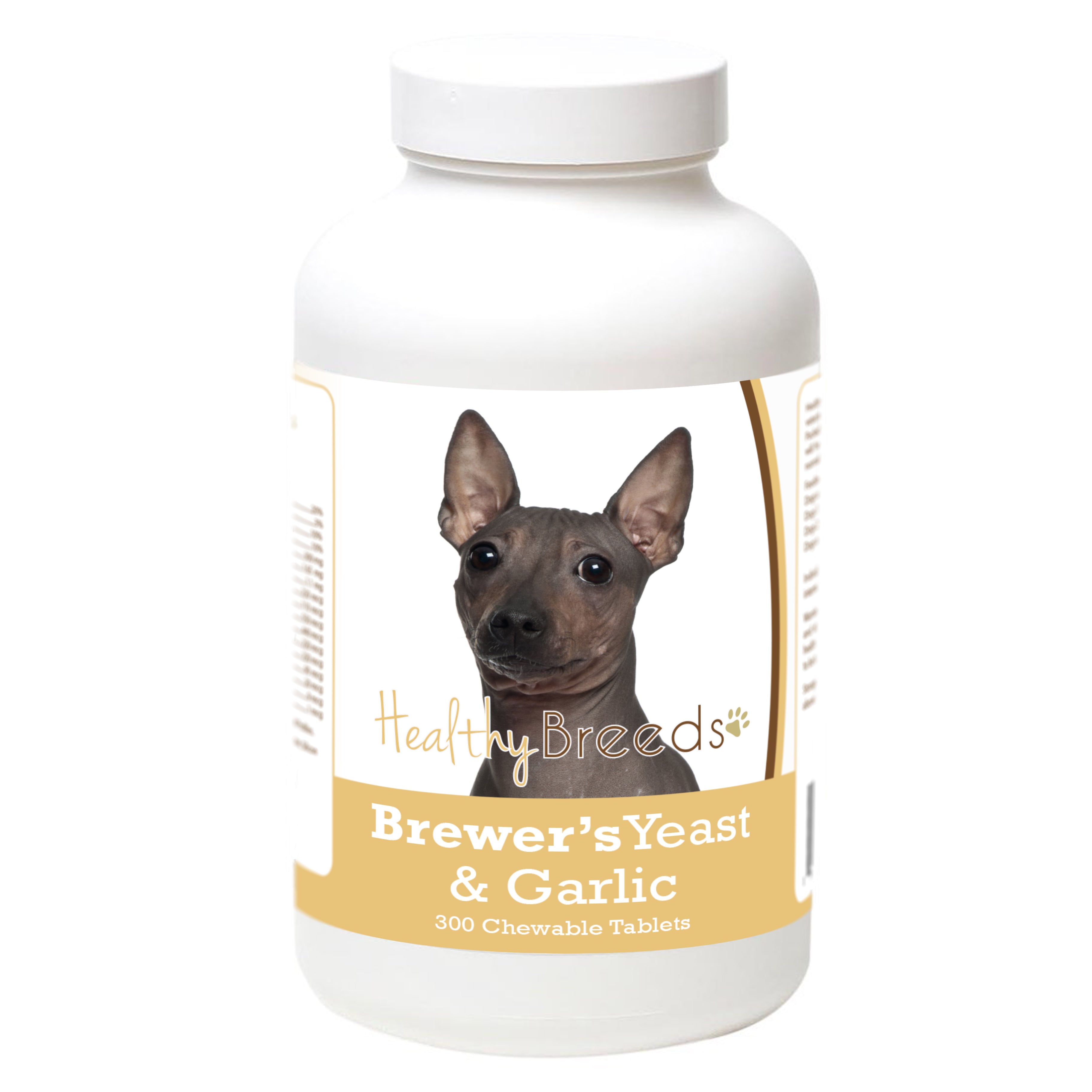 American Hairless Terrier Brewers Yeast Tablets 300 Count