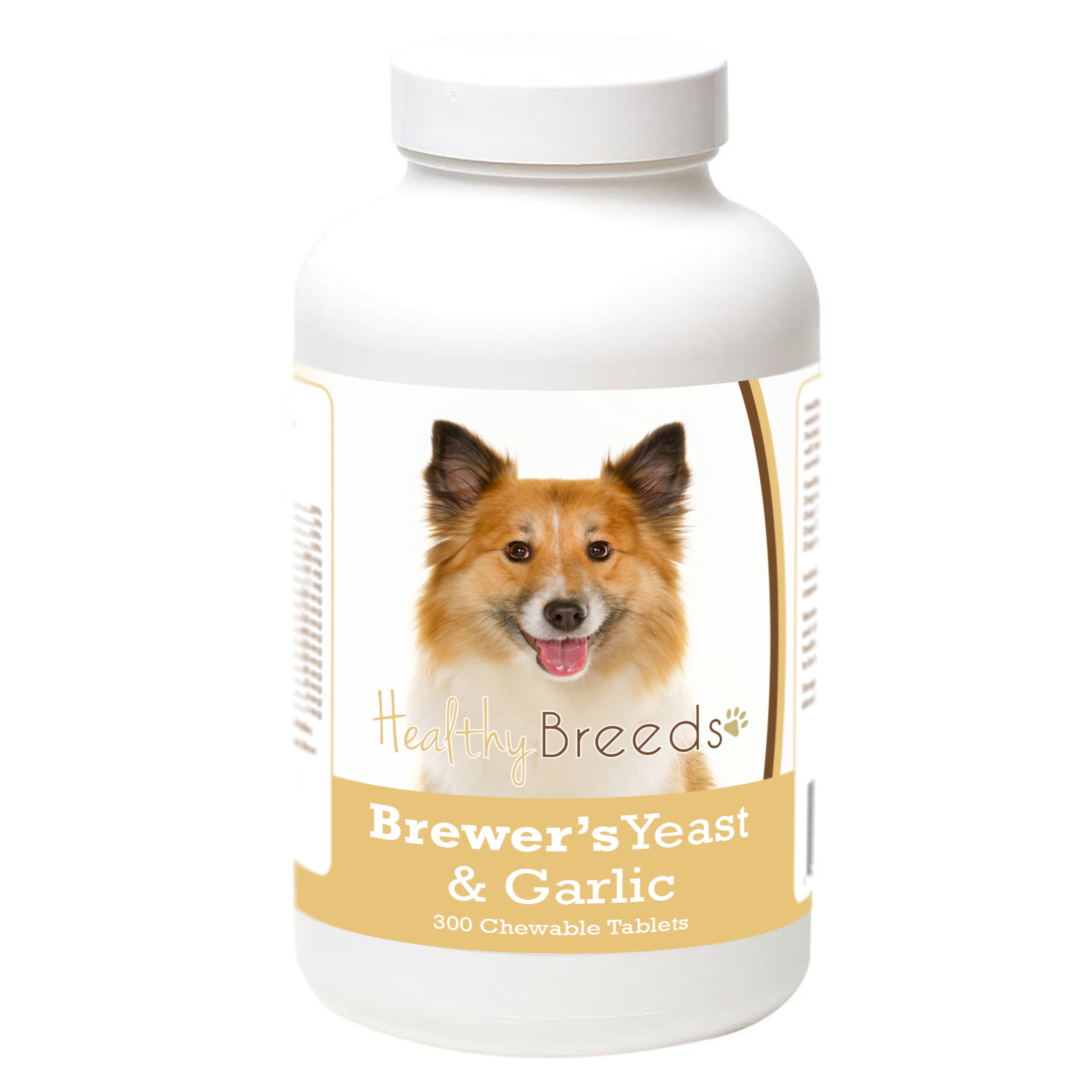 Icelandic Sheepdog Brewers Yeast Tablets 300 Count