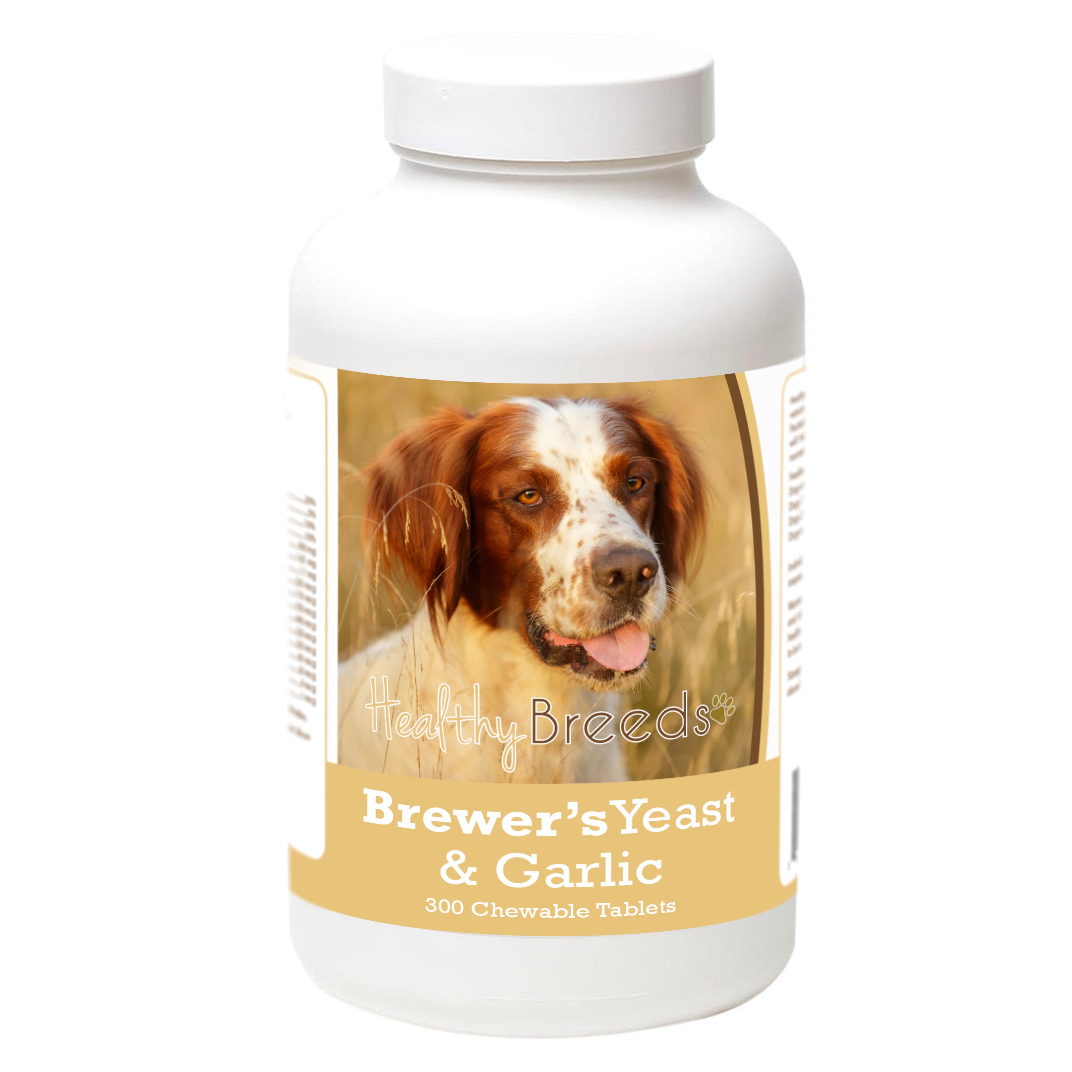 Irish Red and White Setter Brewers Yeast Tablets 300 Count