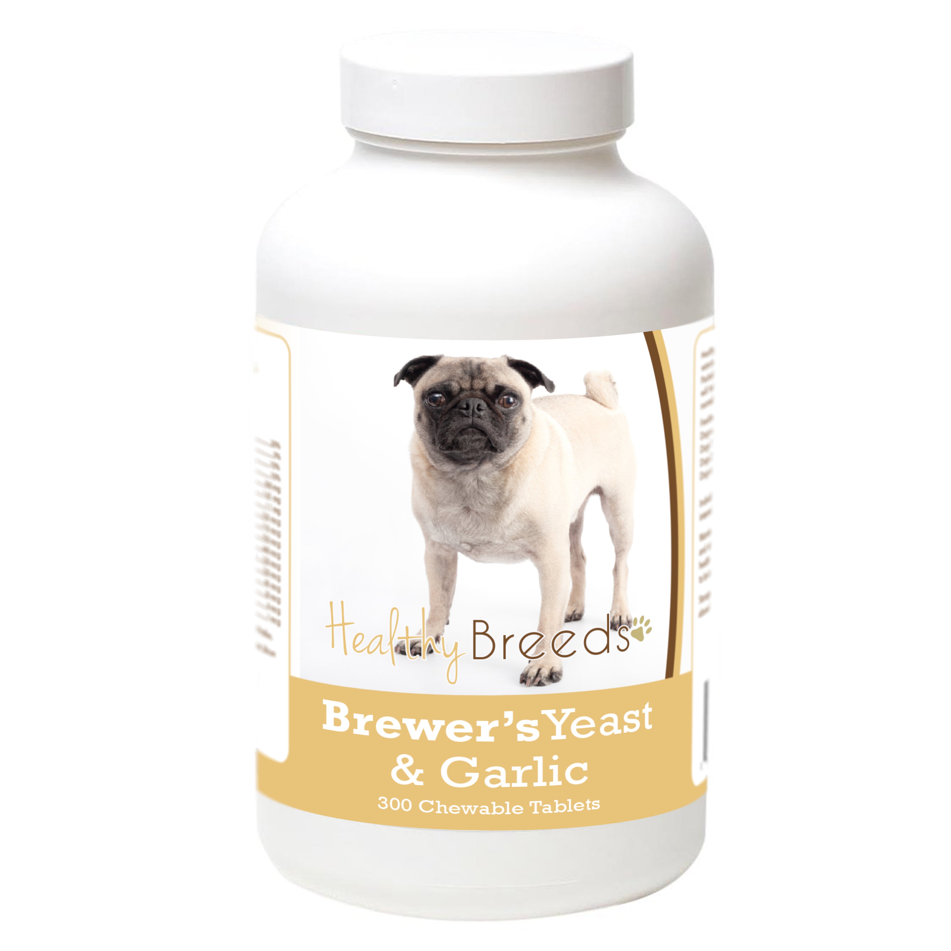 Pug Brewers Yeast Tablets 300 Count